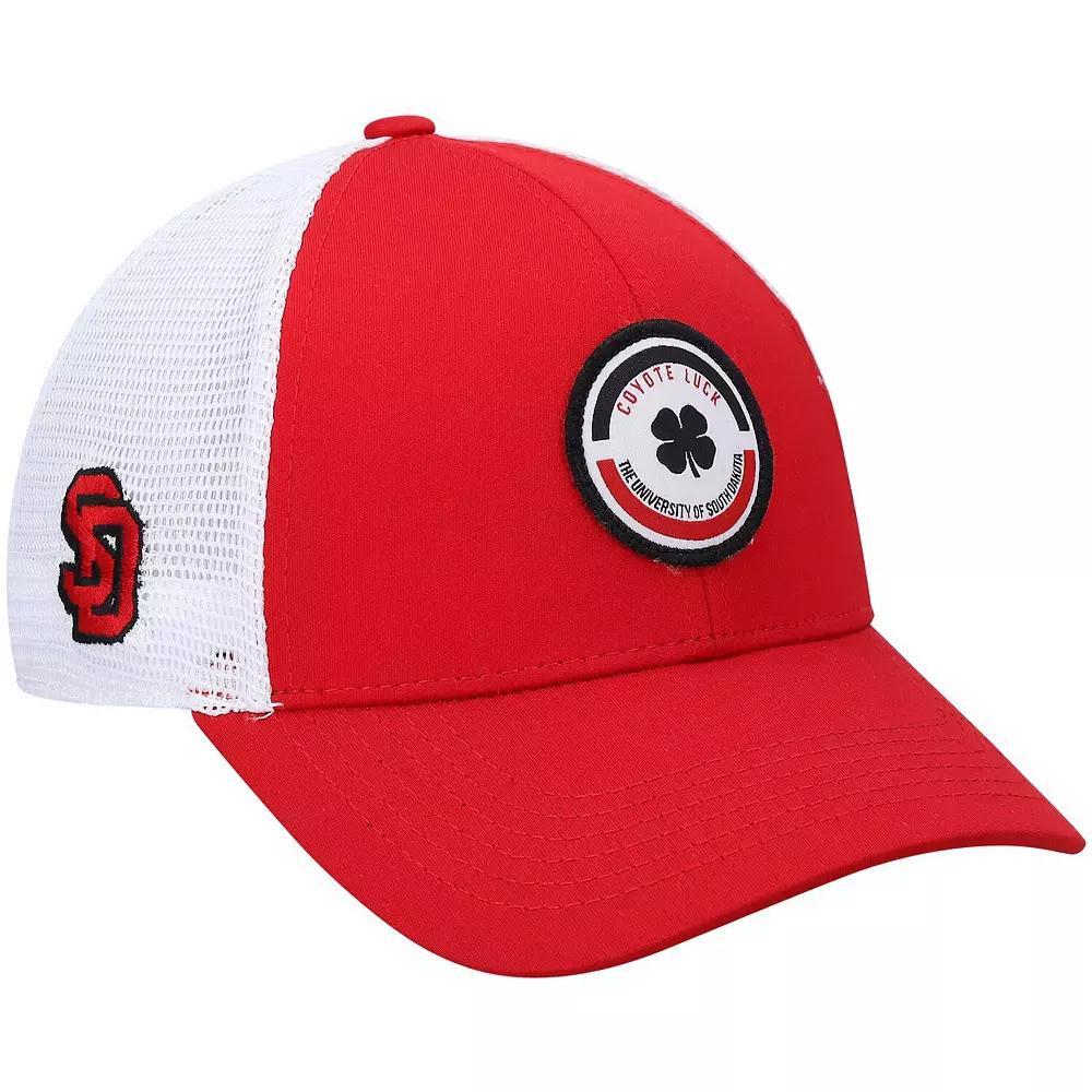 Men's Red South Dakota Coyotes Motto Trucker Snapback Hat, Usd Red Product Image