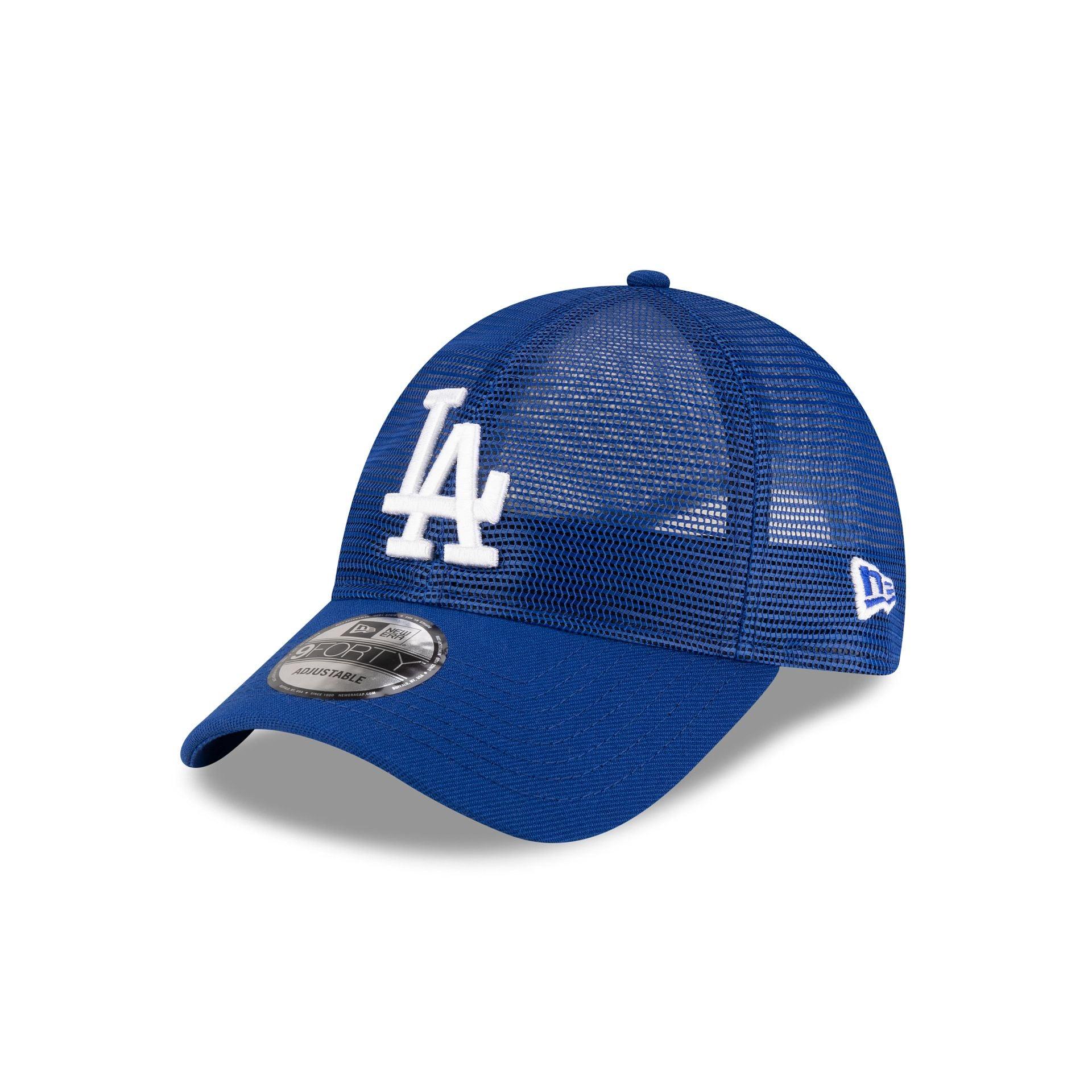 Los Angeles Dodgers Royal Blue Mesh 9FORTY Snapback Hat Male Product Image