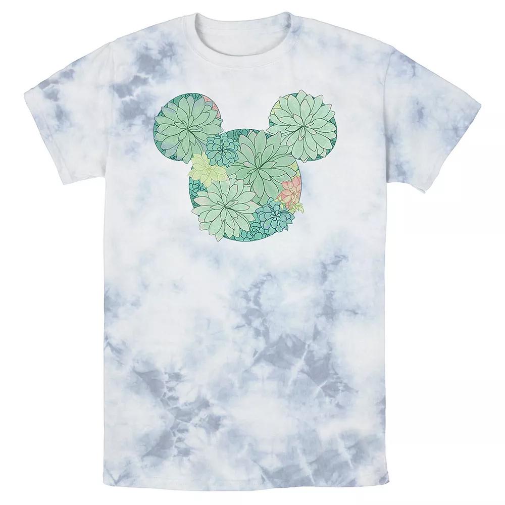 Men's Disney Mickey And Friends Mickey Succulent Fill Wash Tee,  Product Image