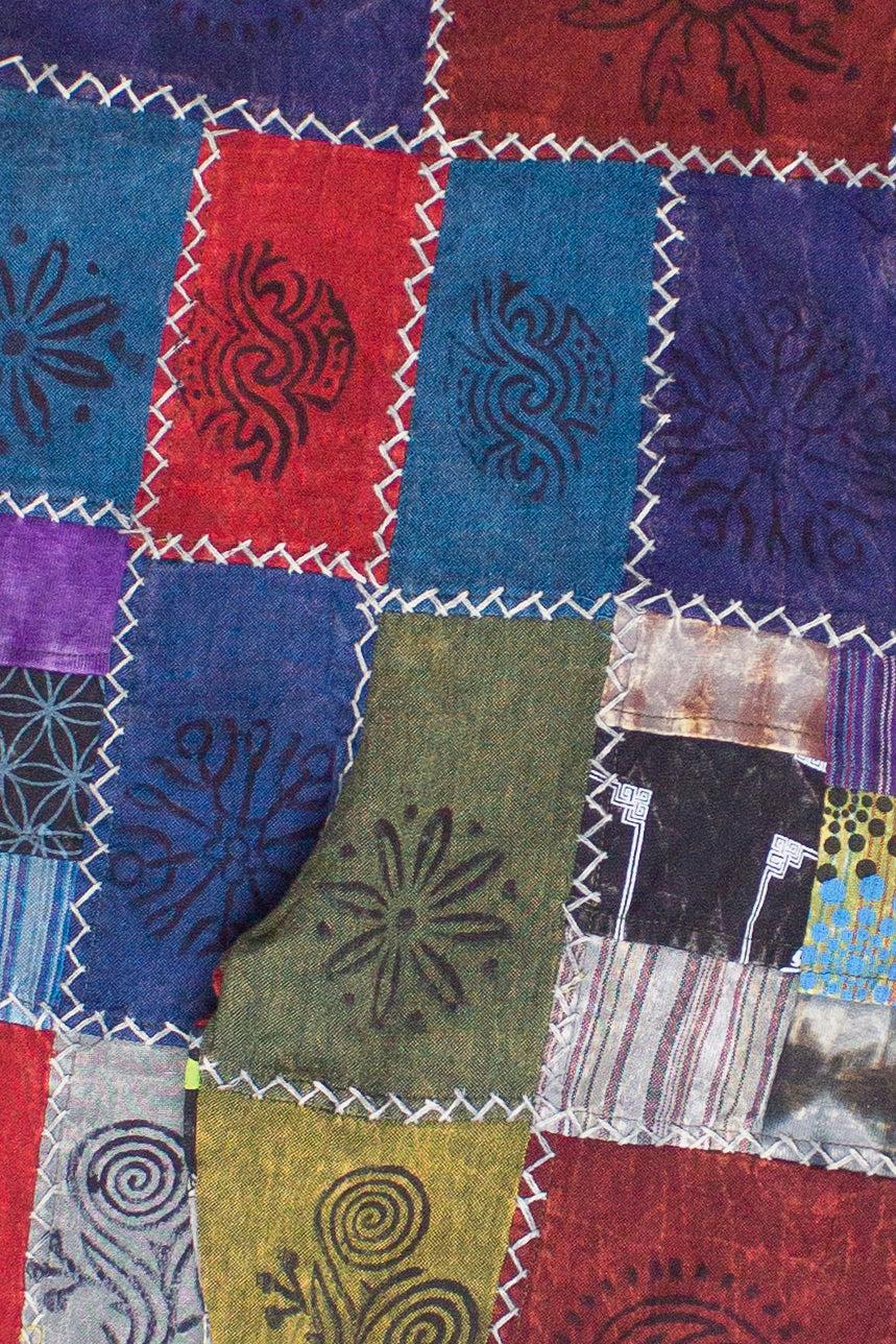 Patchwork Overalls Product Image