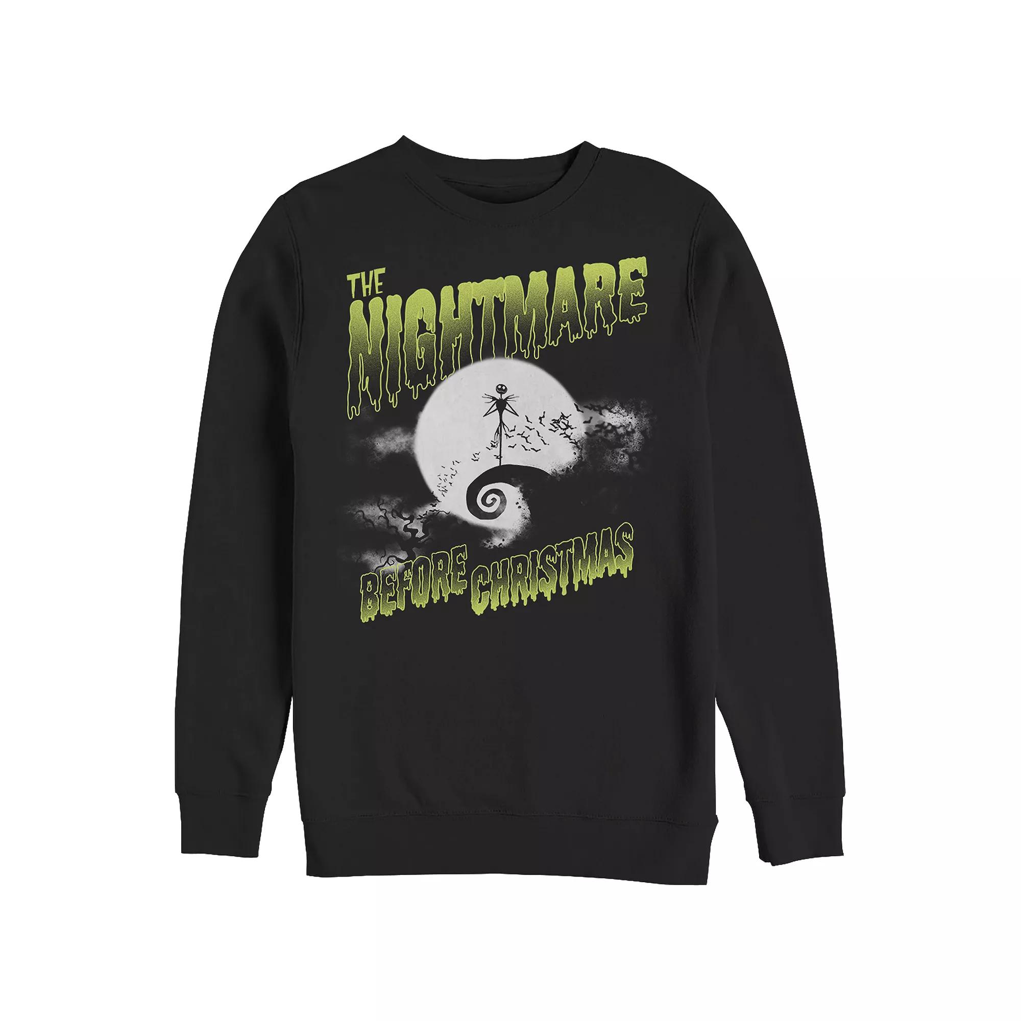 Disney's The Nightmare Before Christmas Spooky Nightmare Men's Graphic Fleece,  Product Image