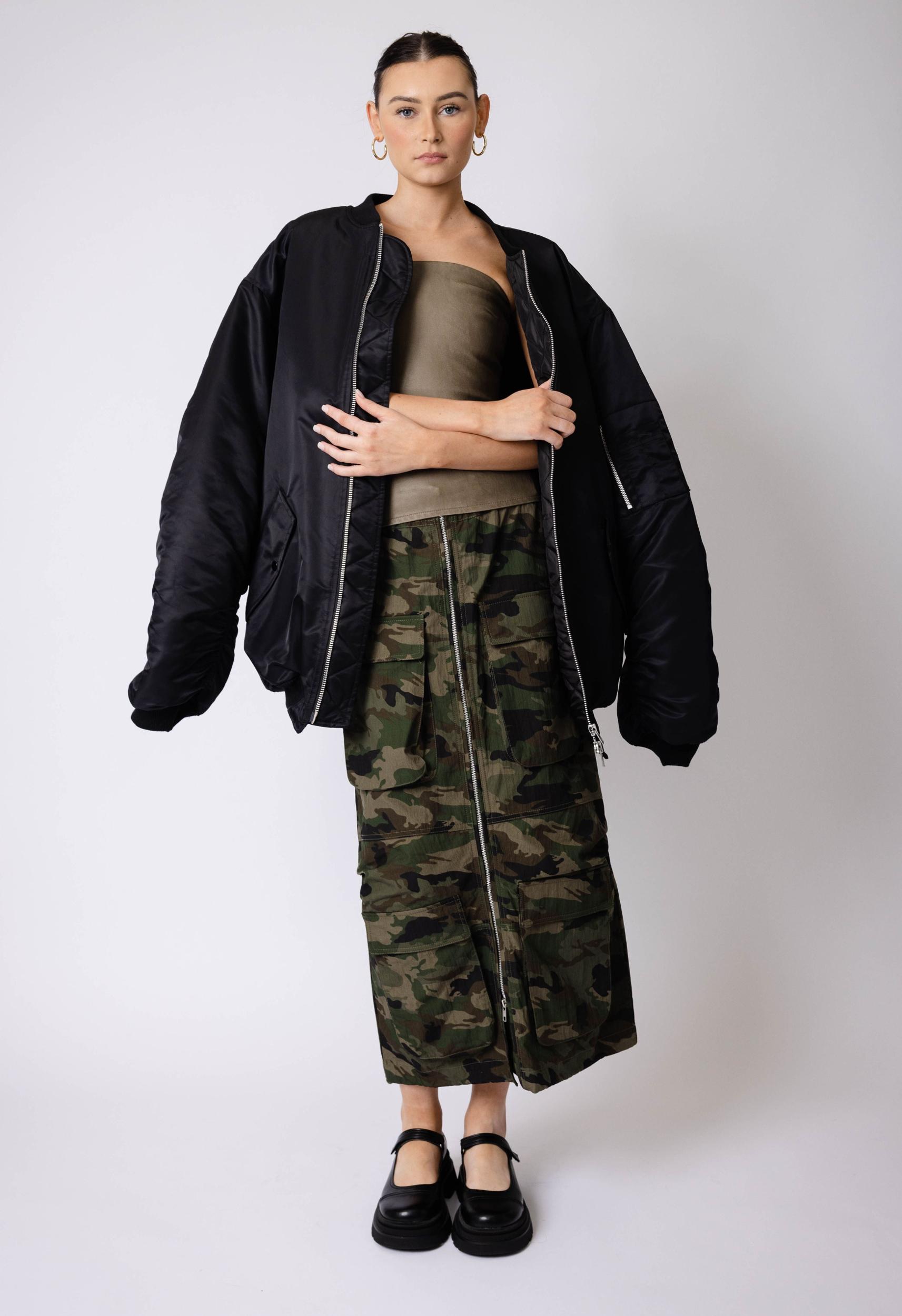 Reversible Klein Bomber Jacket Product Image