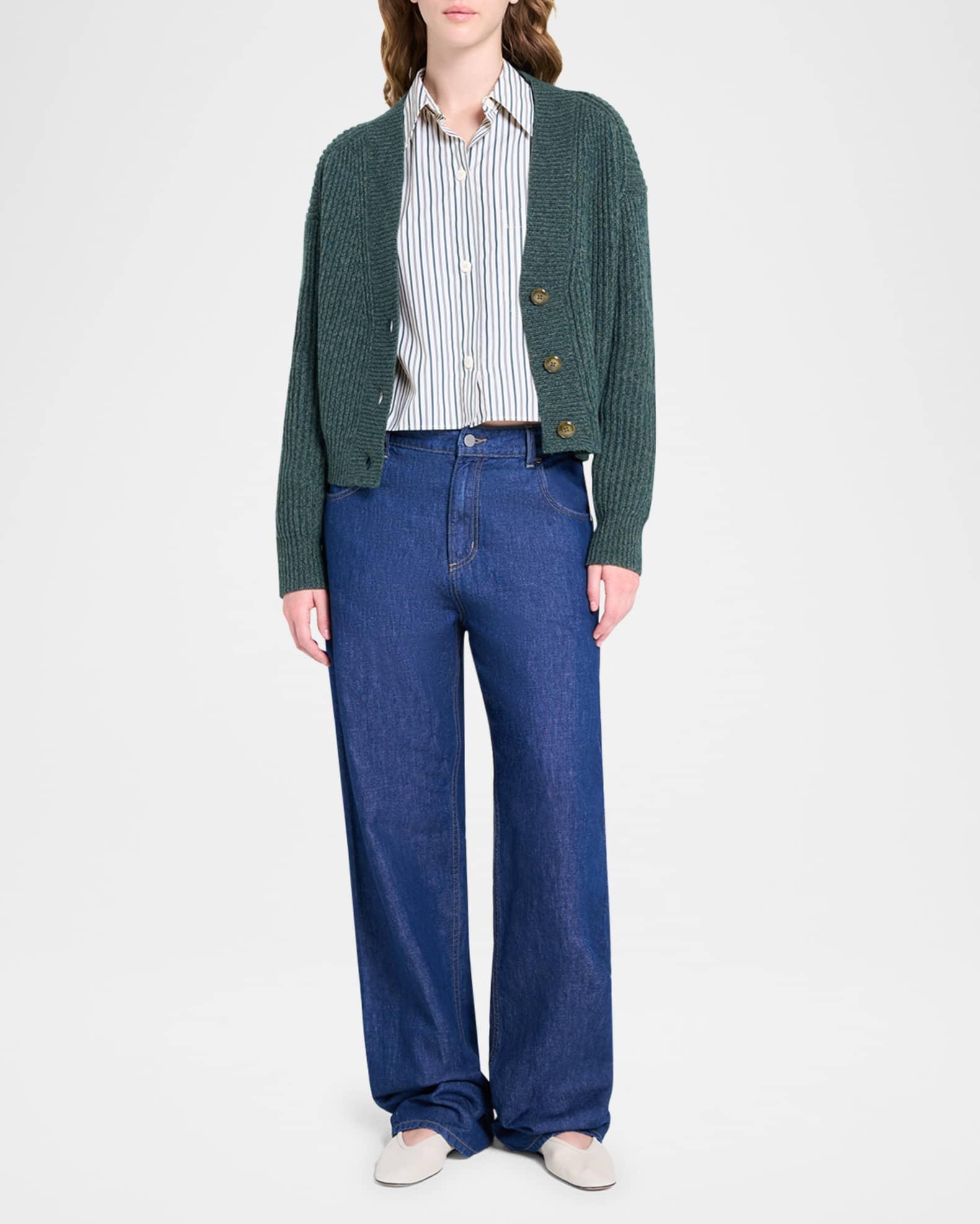 Cropped Cashmere Cardigan Product Image