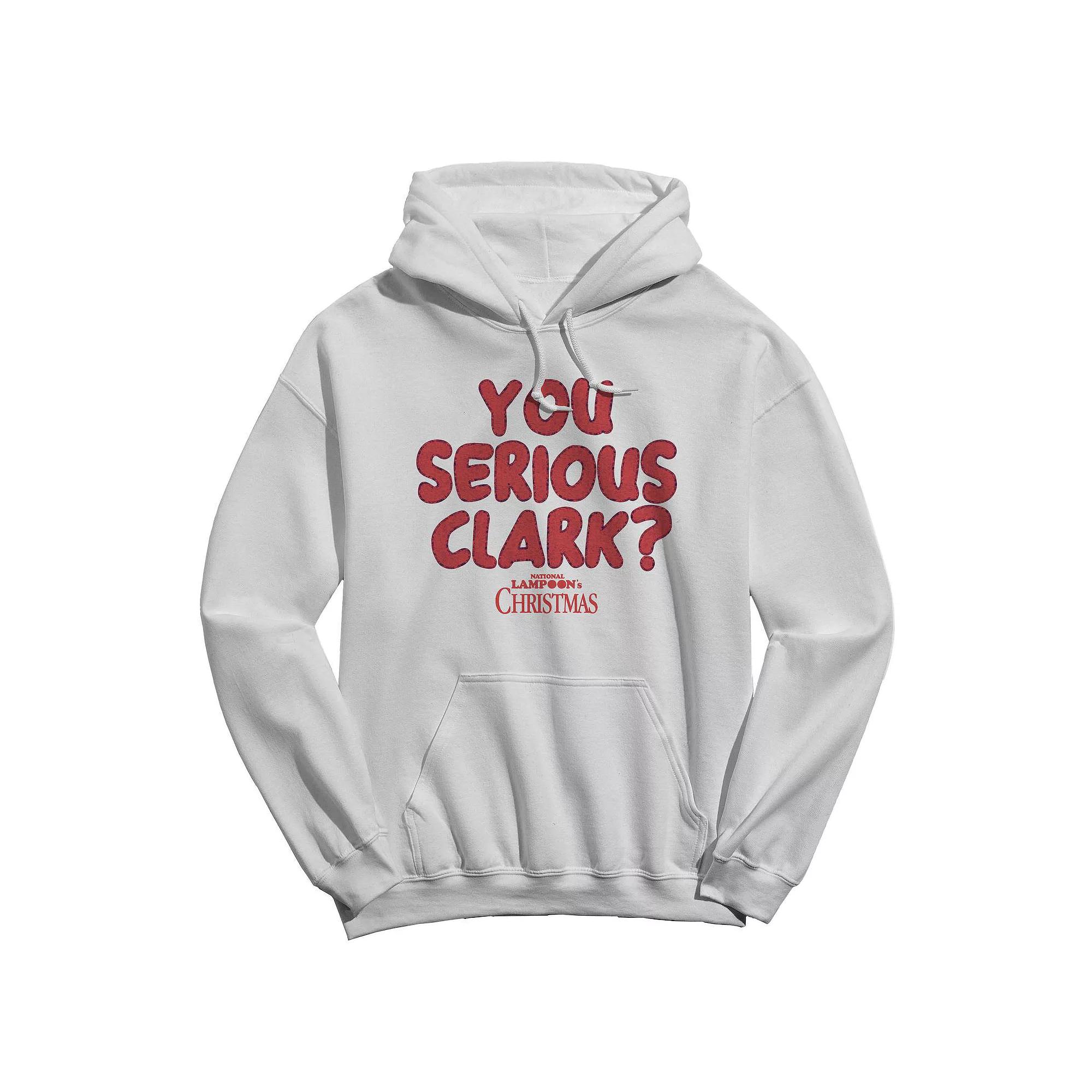 Men's You Serious Clark Red National Lampoon's Christmas Vacation Graphic Hoodie, Adult Unisex,  Product Image