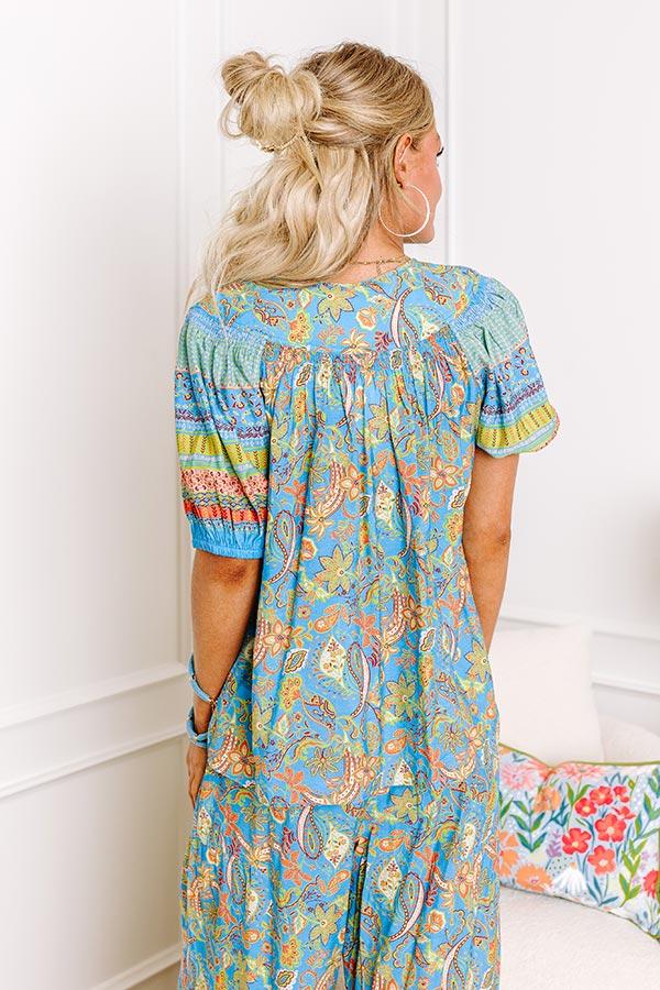 Feeling Boho Floral Shift Top Product Image