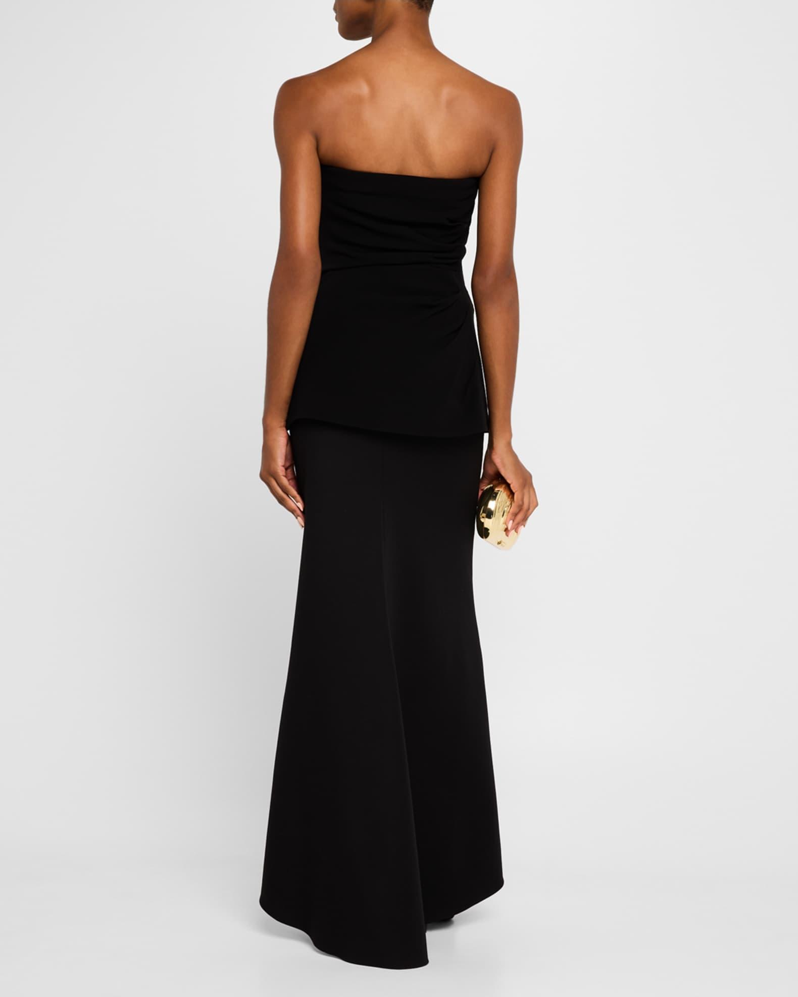 A-Line Maxi Skirt with Train Product Image