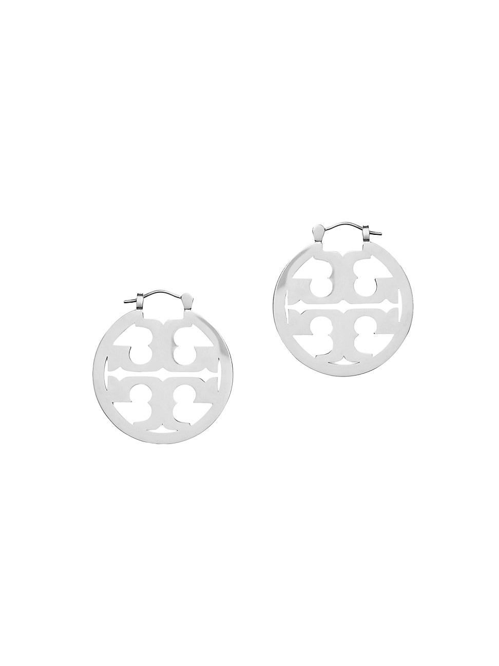 Tory Burch Miller Small Hoop Earrings Product Image