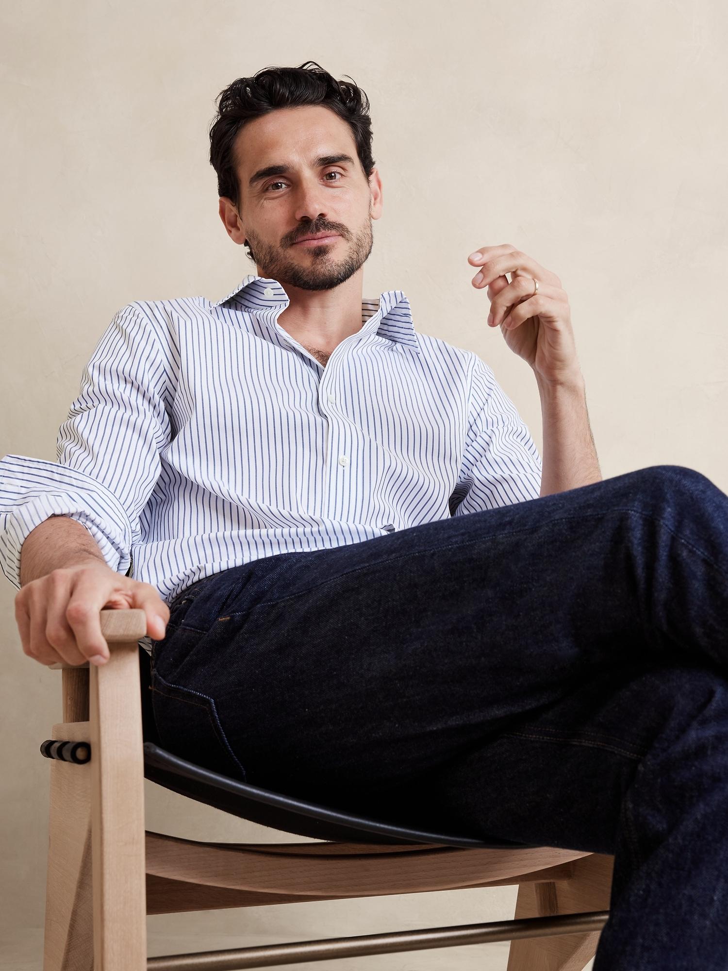 Standard-Fit Wrinkle-Resistant Dress Shirt Product Image