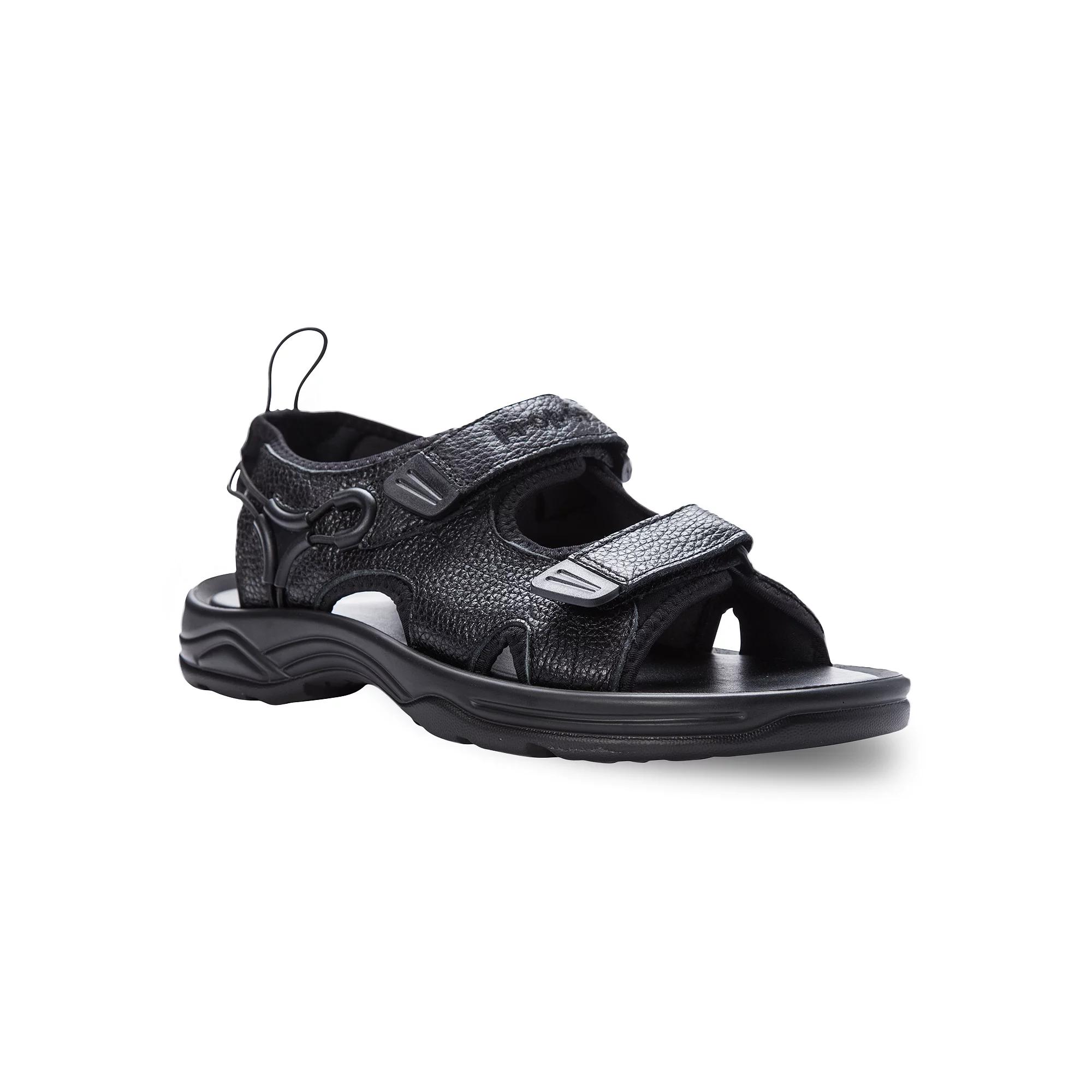Propet Surfwalker Men's Sandals, Size: 9 Medium, Black Product Image