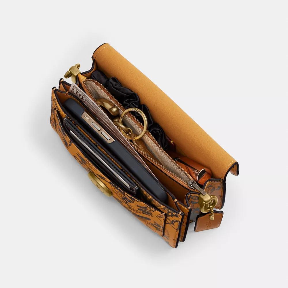 Tabby Shoulder Bag 20 With Graffiti Print Product Image