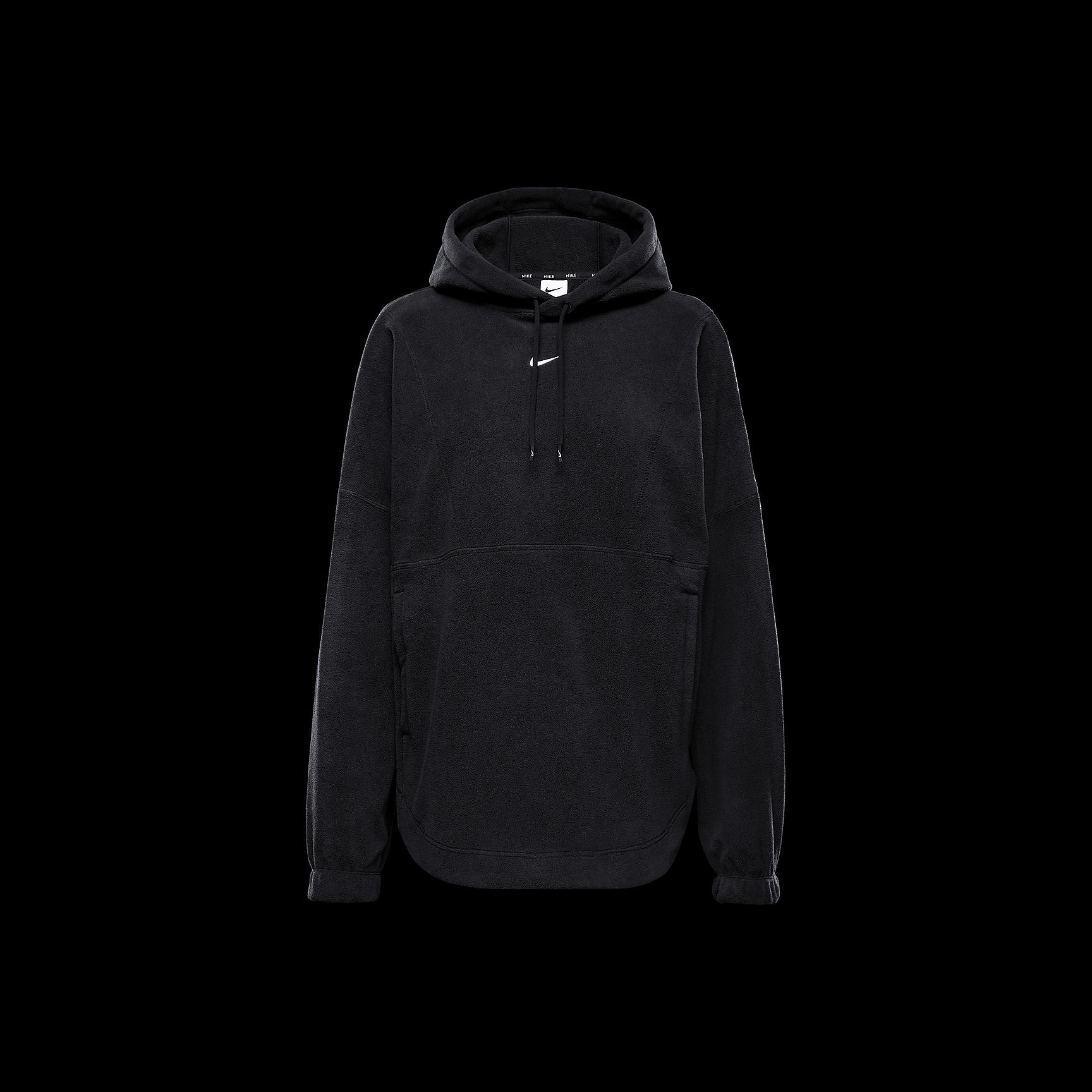 Nike One Women's Oversized Therma-FIT Pullover Fleece Hoodie Product Image