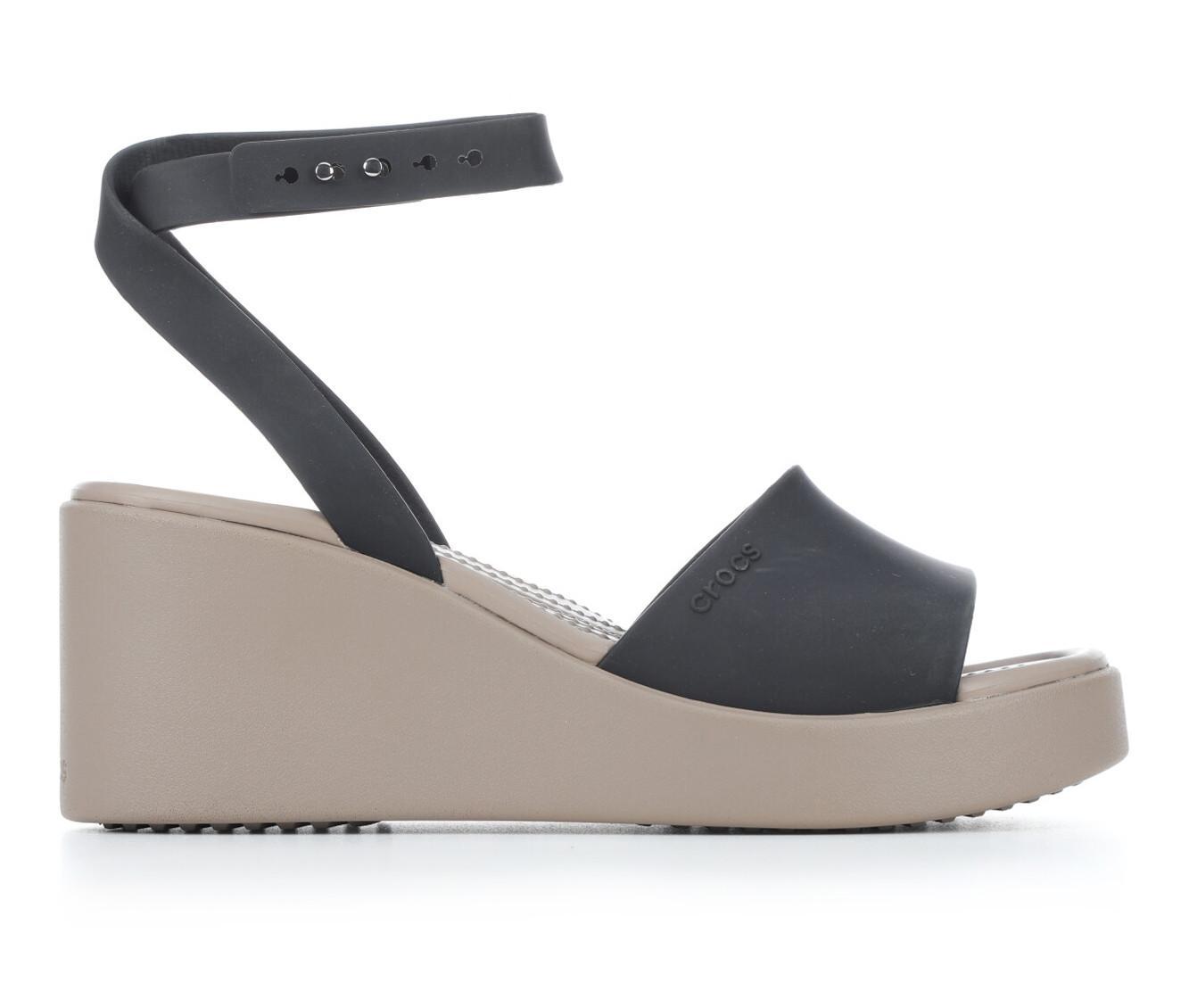 Women's Crocs Brooklyn Ankle Strap Wedge Product Image