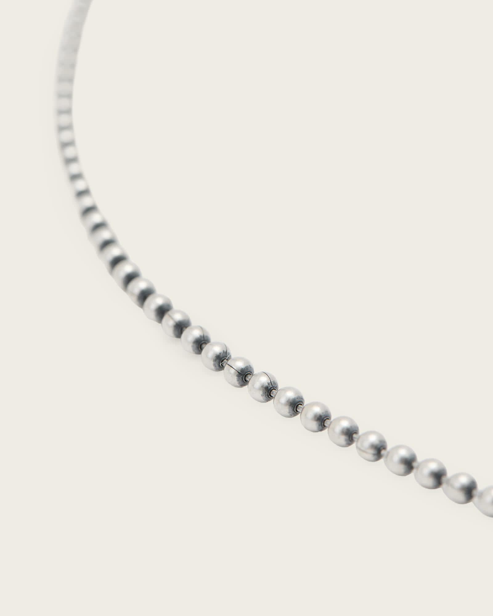 Janna Bangle WARM SILVER | ALLSAINTS US Product Image