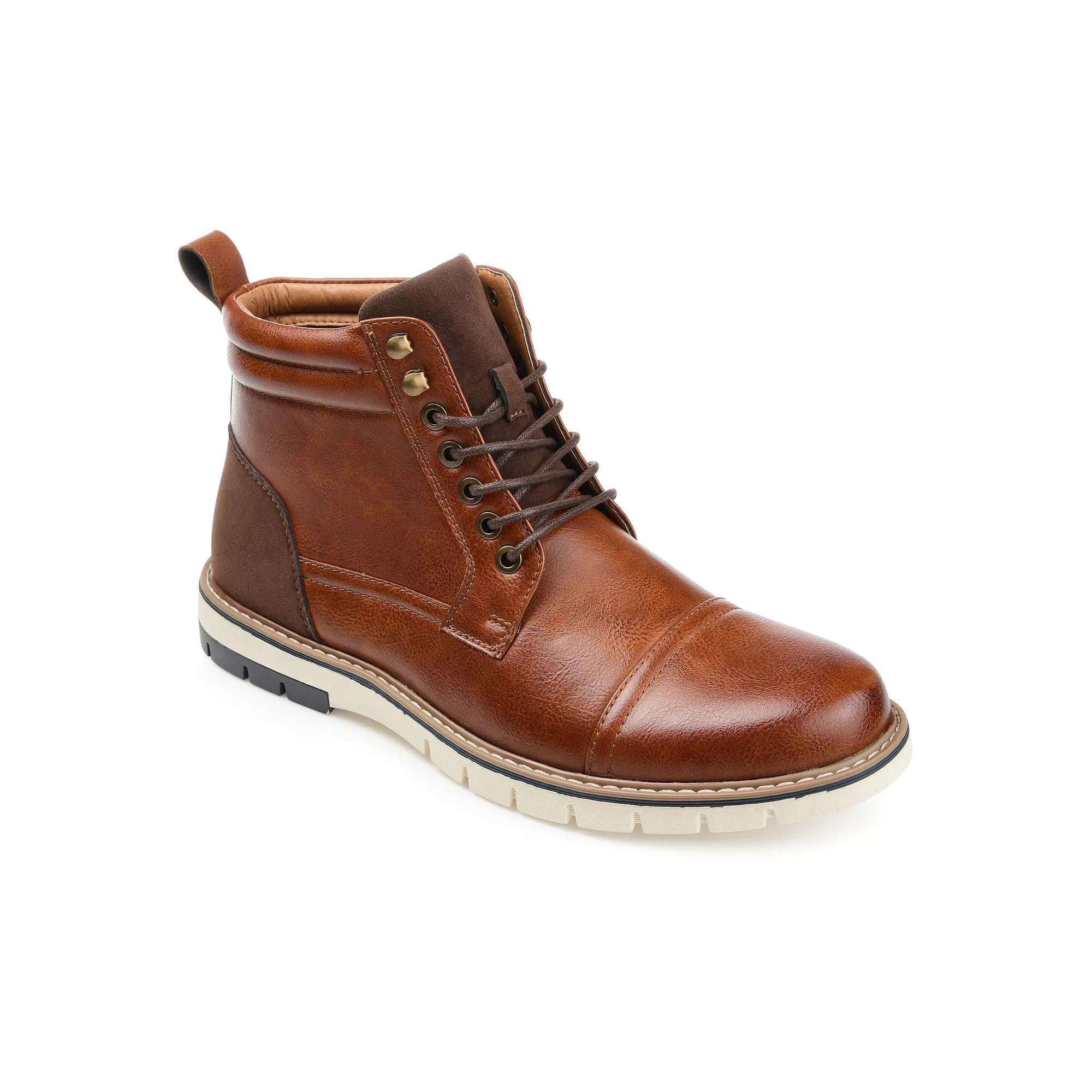 VANCE Lucien Men's Cap Toe Ankle Boots,  Product Image