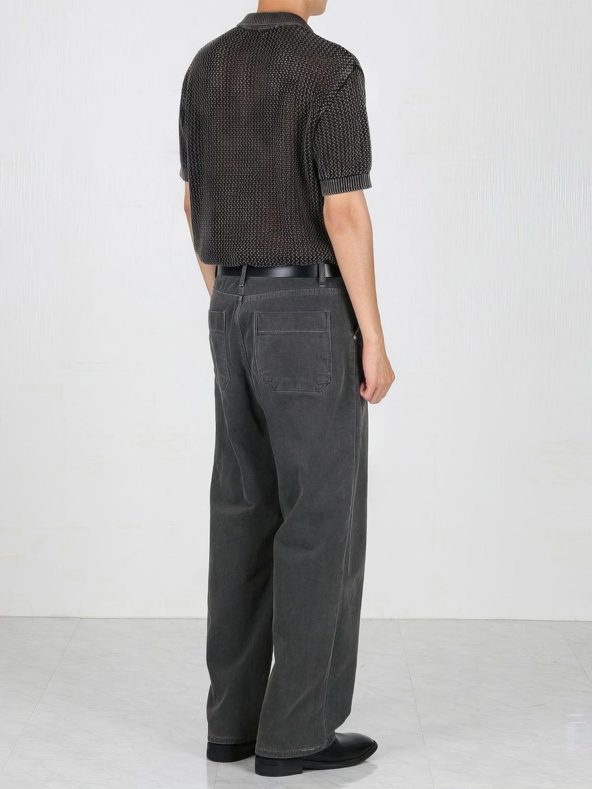 RT No. 12507 HOLLOW SHORT SLEEVE POLO Product Image