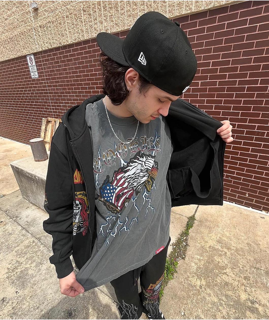 Cookies Highway Charcoal T-Shirt Product Image