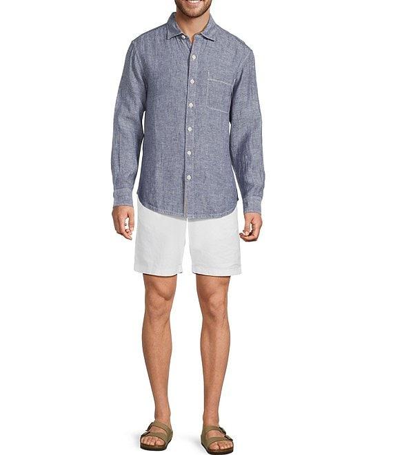 Tommy Bahama Big & Tall Linen Paradise Breezer Long Sleeve Woven Shirt Product Image