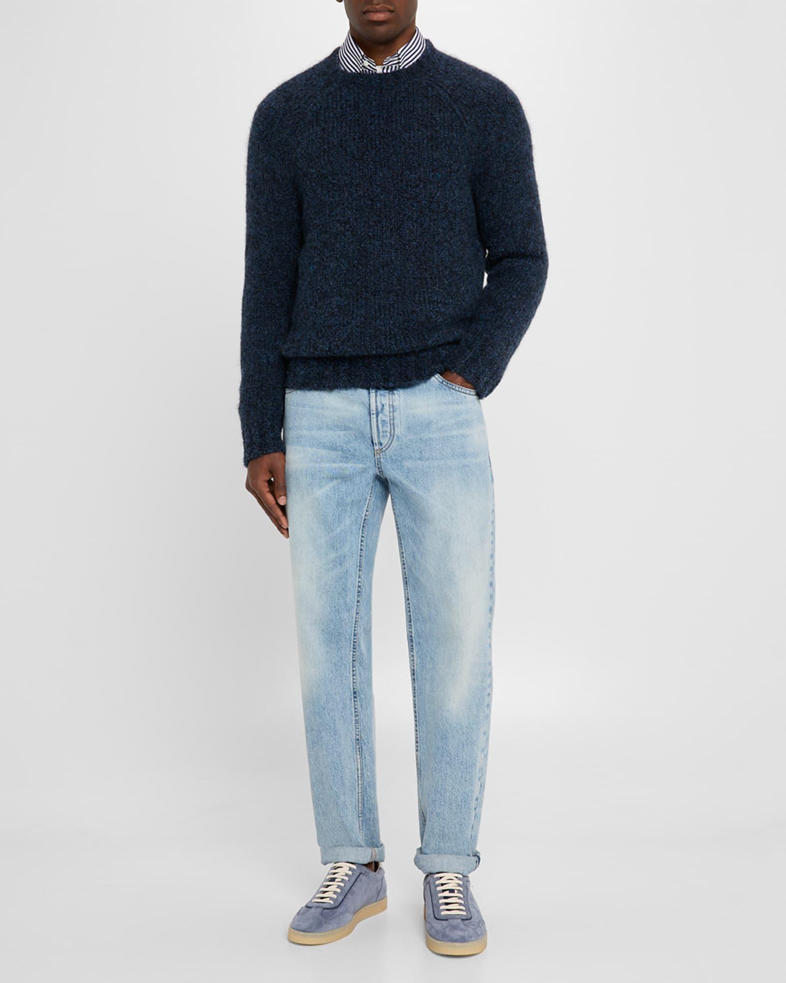 Men's Lofty Wool-Blend Crewneck Sweater Product Image