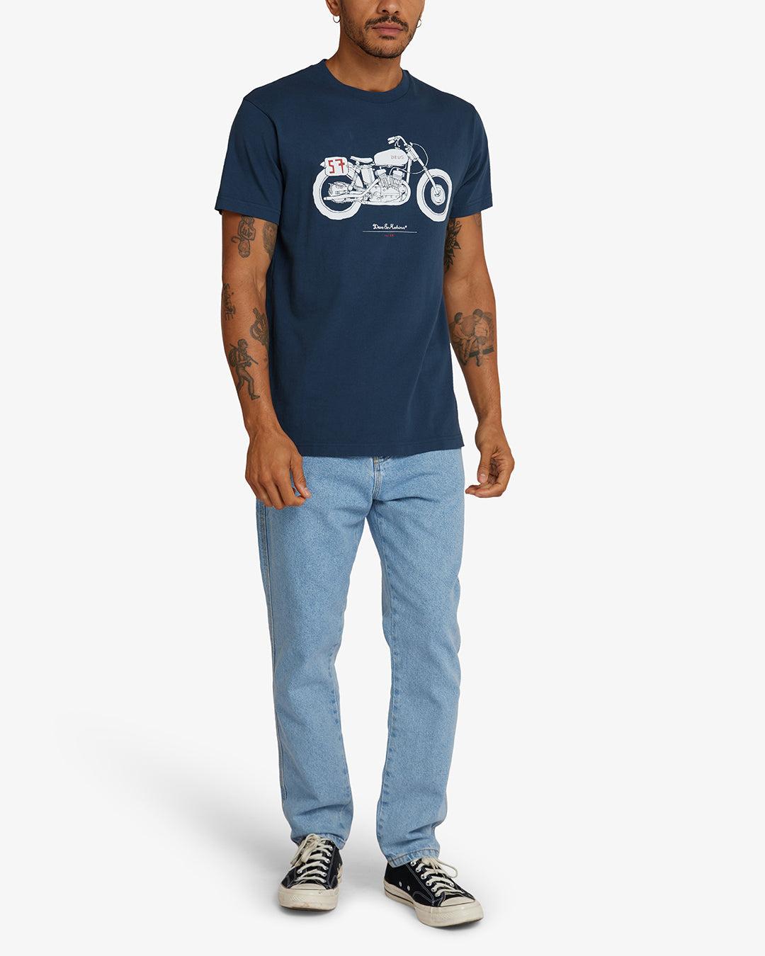 The Kr Tee - Navy Product Image