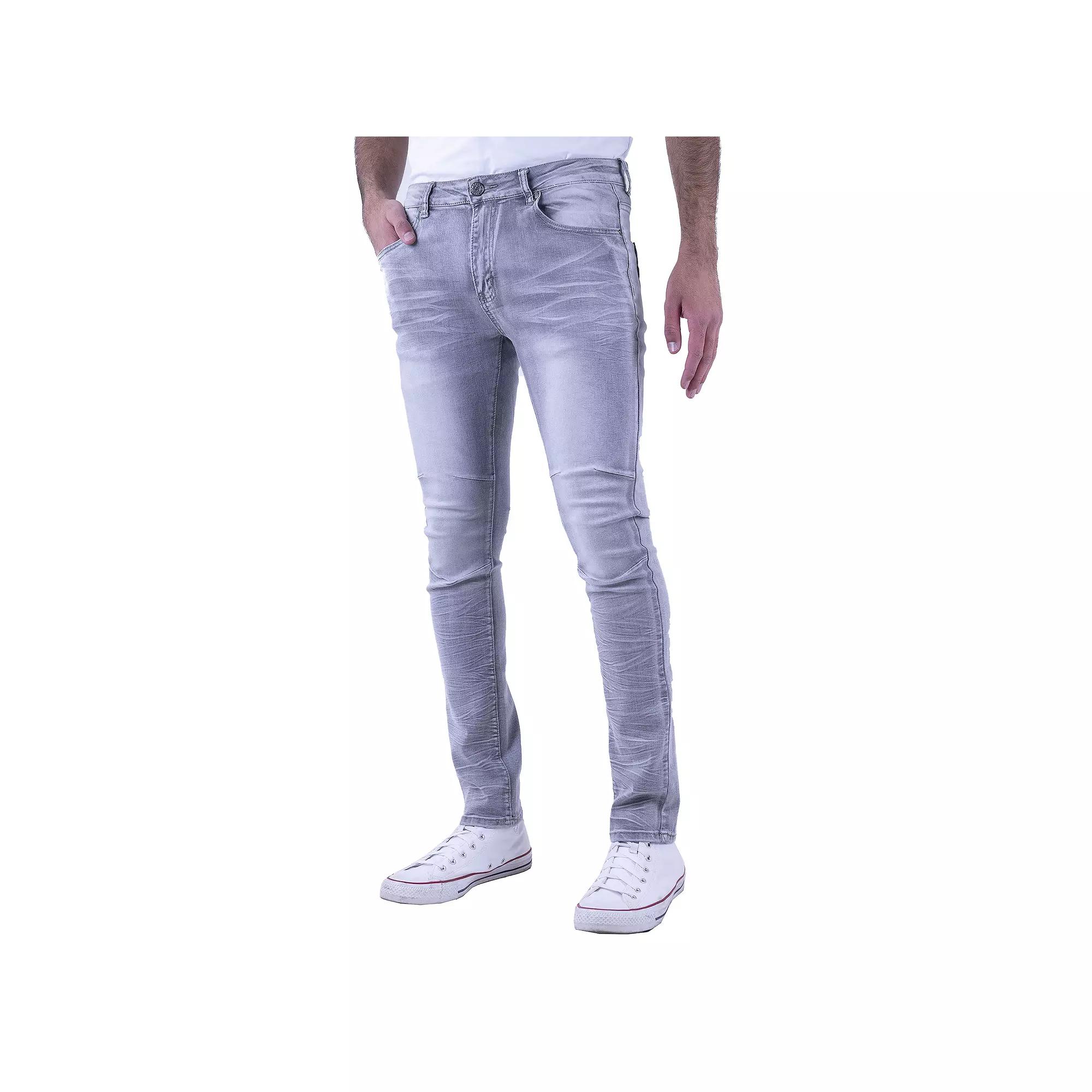 Men's Recess Slim-Fit Distressed Jeans,  Product Image