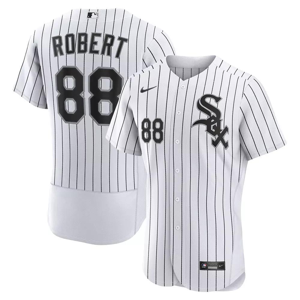Men's Nike Luis Robert White/Black Chicago White Sox Home Authentic Player Jersey,  Product Image