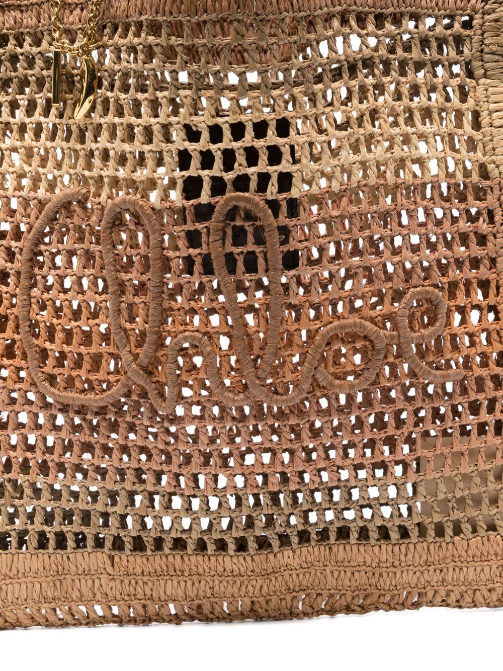 raffia tote bag Product Image