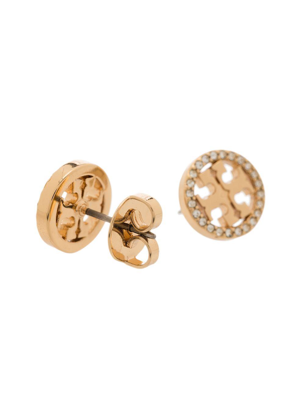 Miller pavé stud earrings Product Image