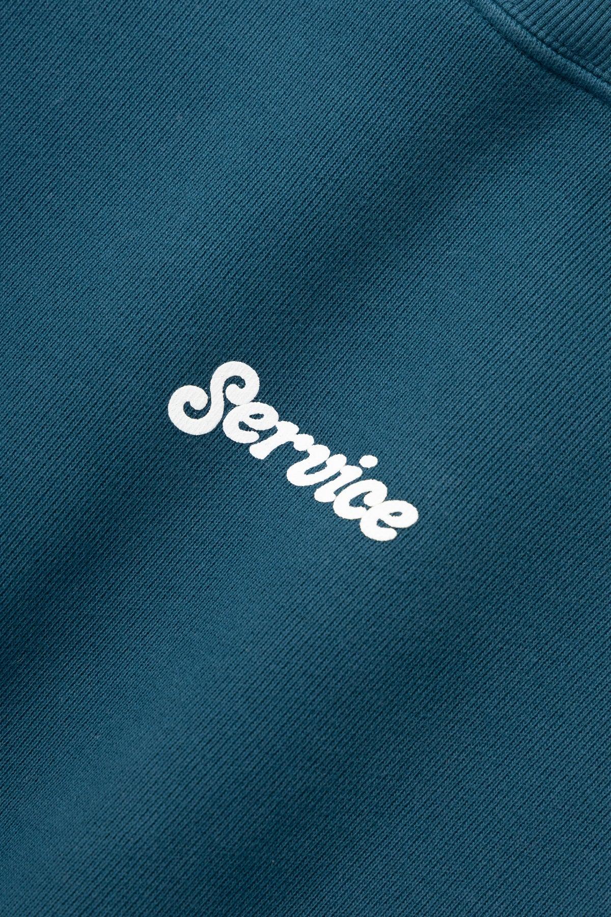 Service Works - Service Logo Crewneck - Ocean Product Image