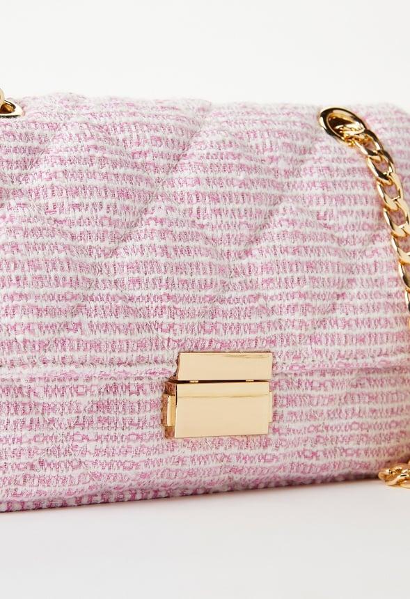 Quilted Push Lock Crossbody Product Image
