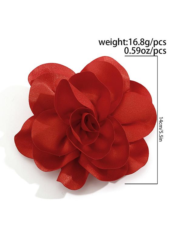 Three-Dimensional Flower Brooch Accessories Product Image