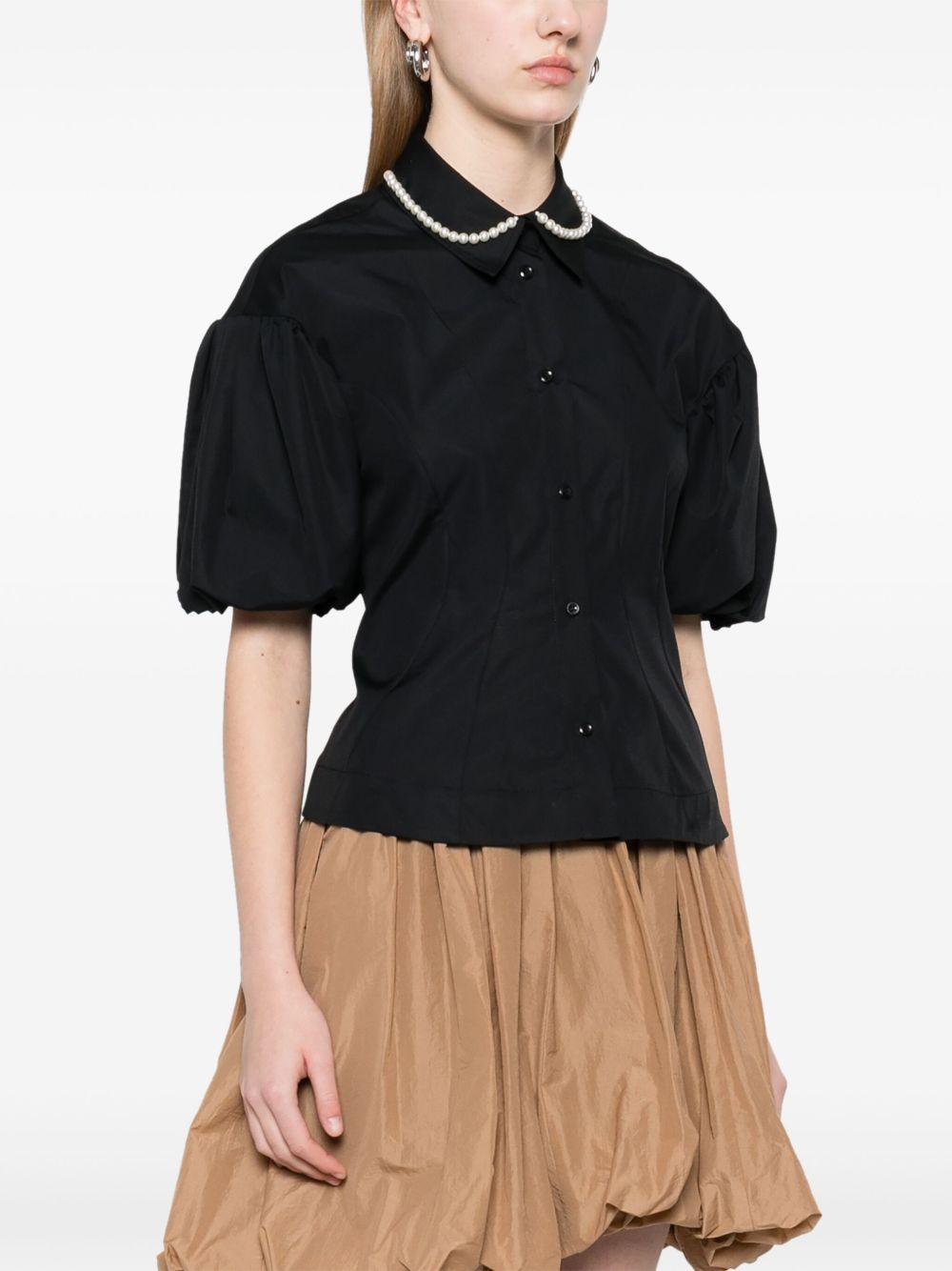 pearl-embellished shirt Product Image