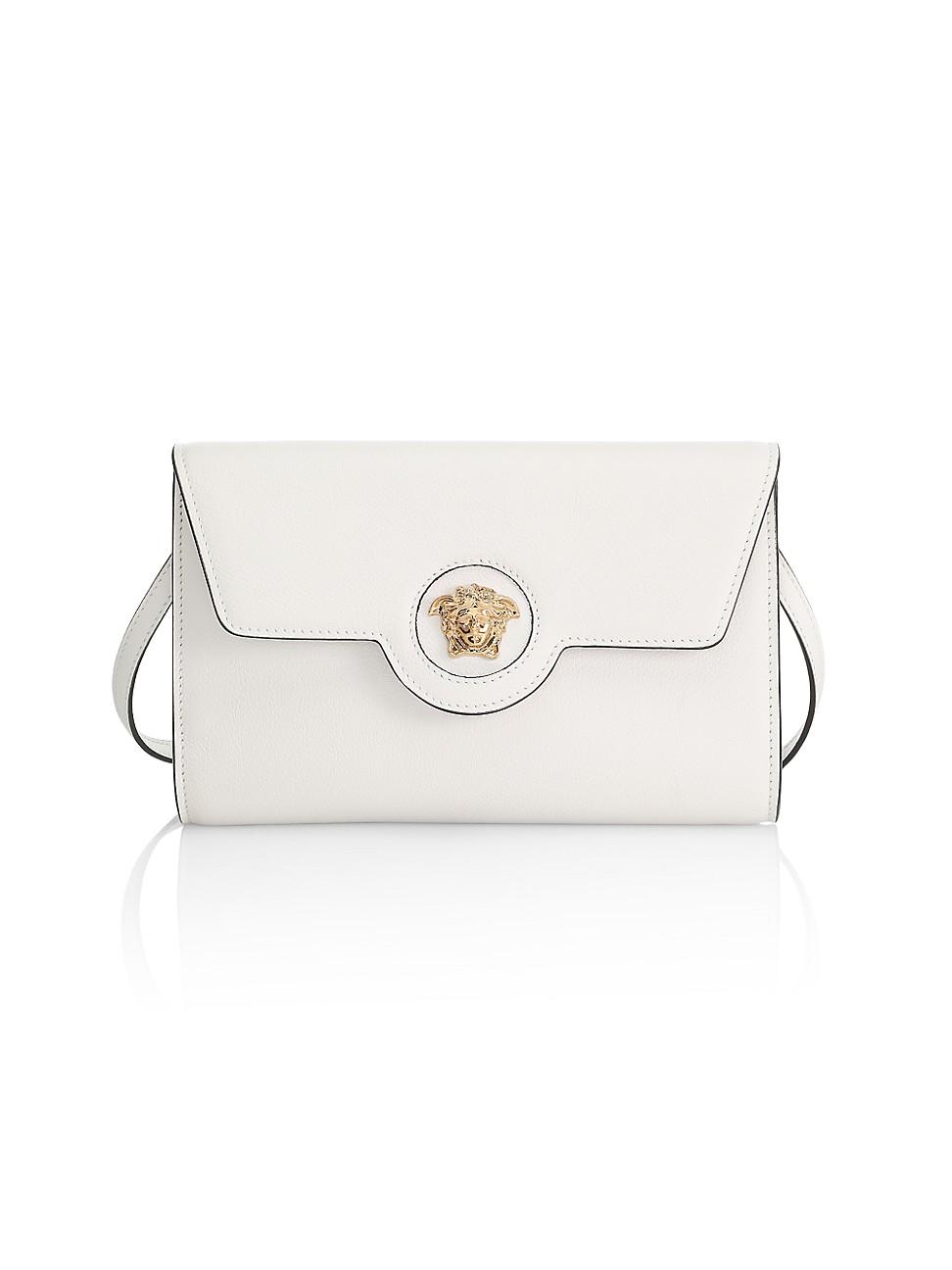 Womens La Medusa Leather Wallet-On-Strap Product Image