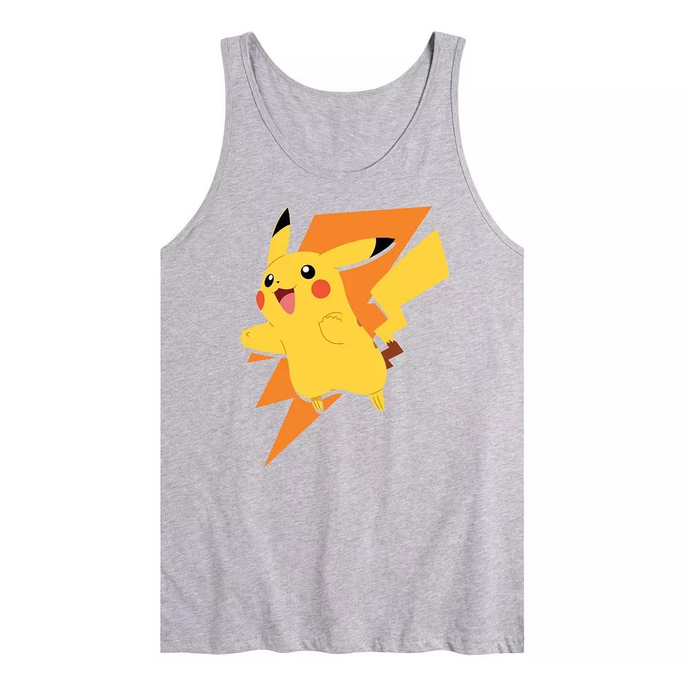 Men's Pokemon Pikachu Bolt Tank Top,  Product Image
