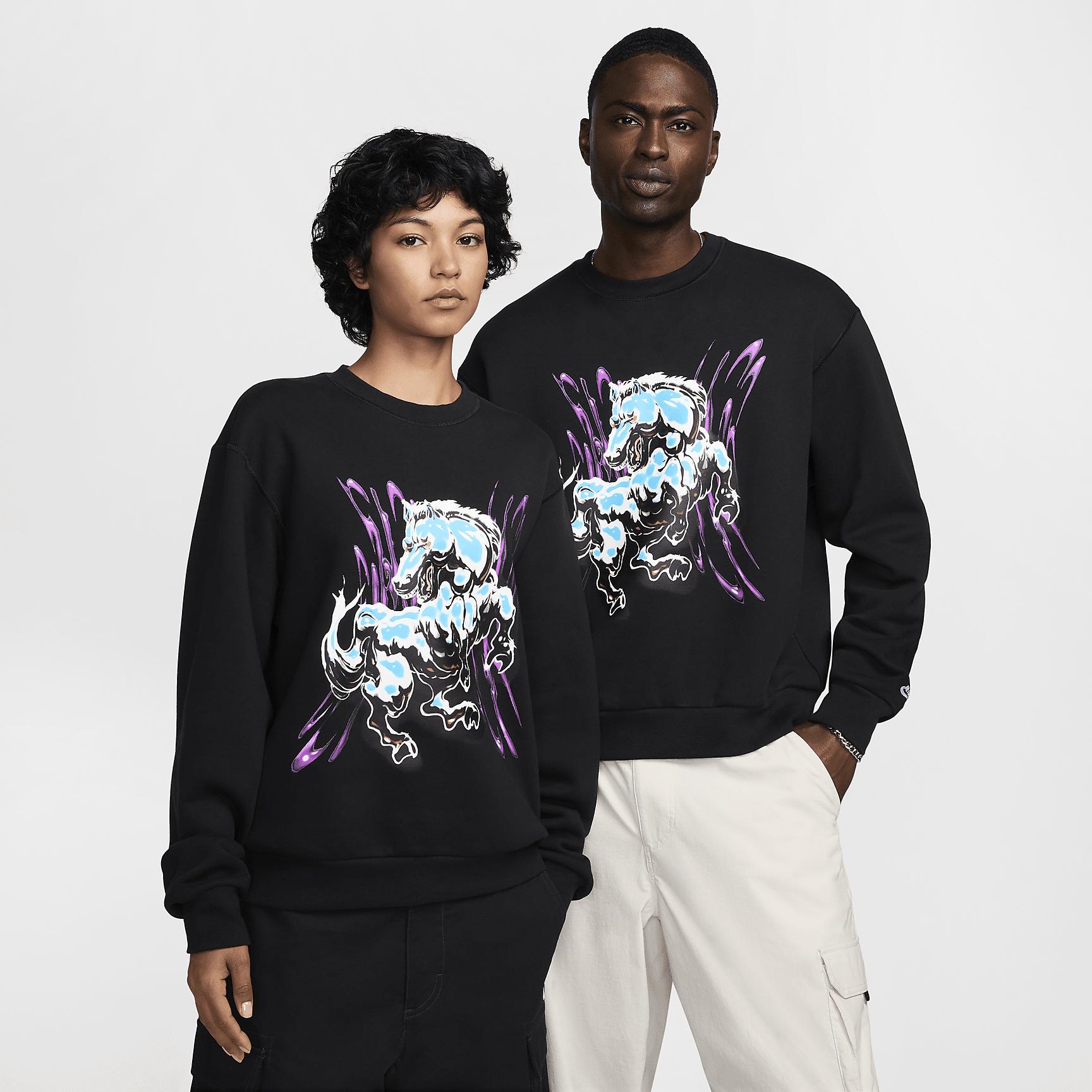 Mens Nike SB Fleece Skate Crew | HQ3035-010 Product Image