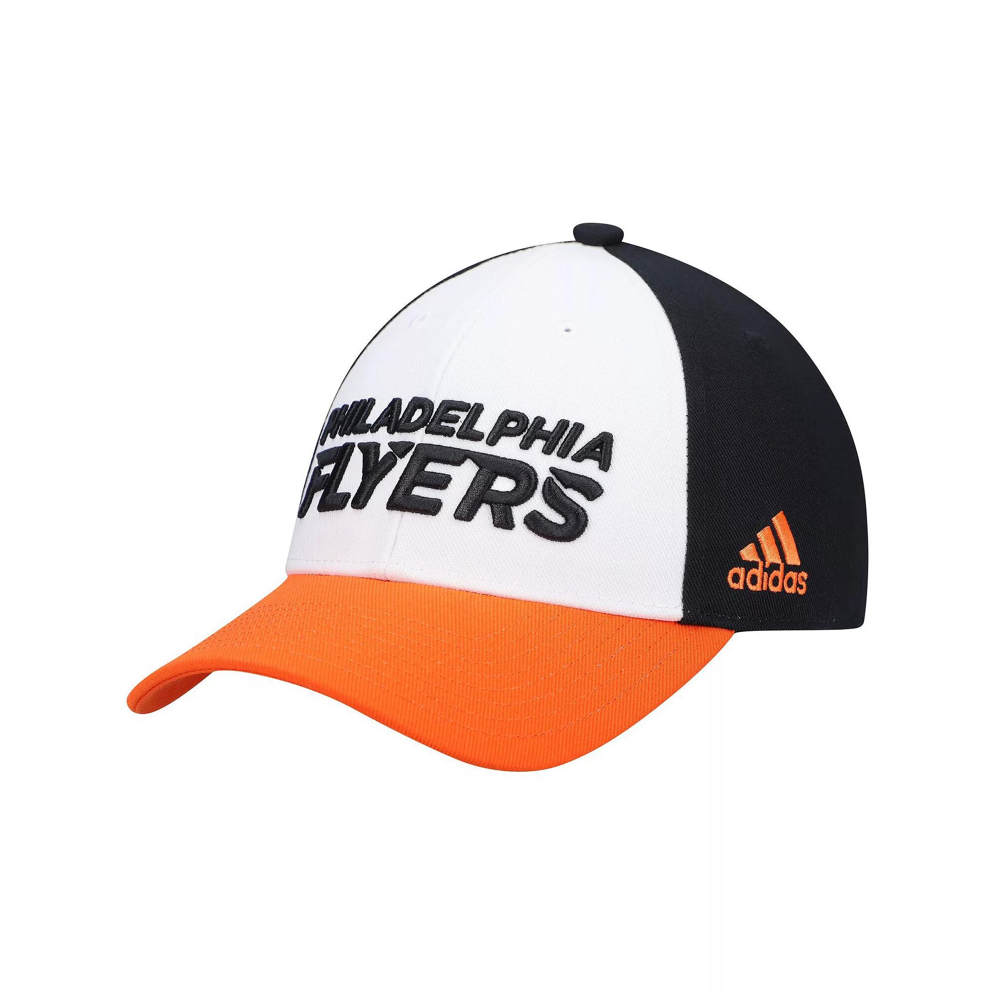 Men's adidas White Philadelphia Flyers Locker Room Adjustable Hat, Fly White Product Image