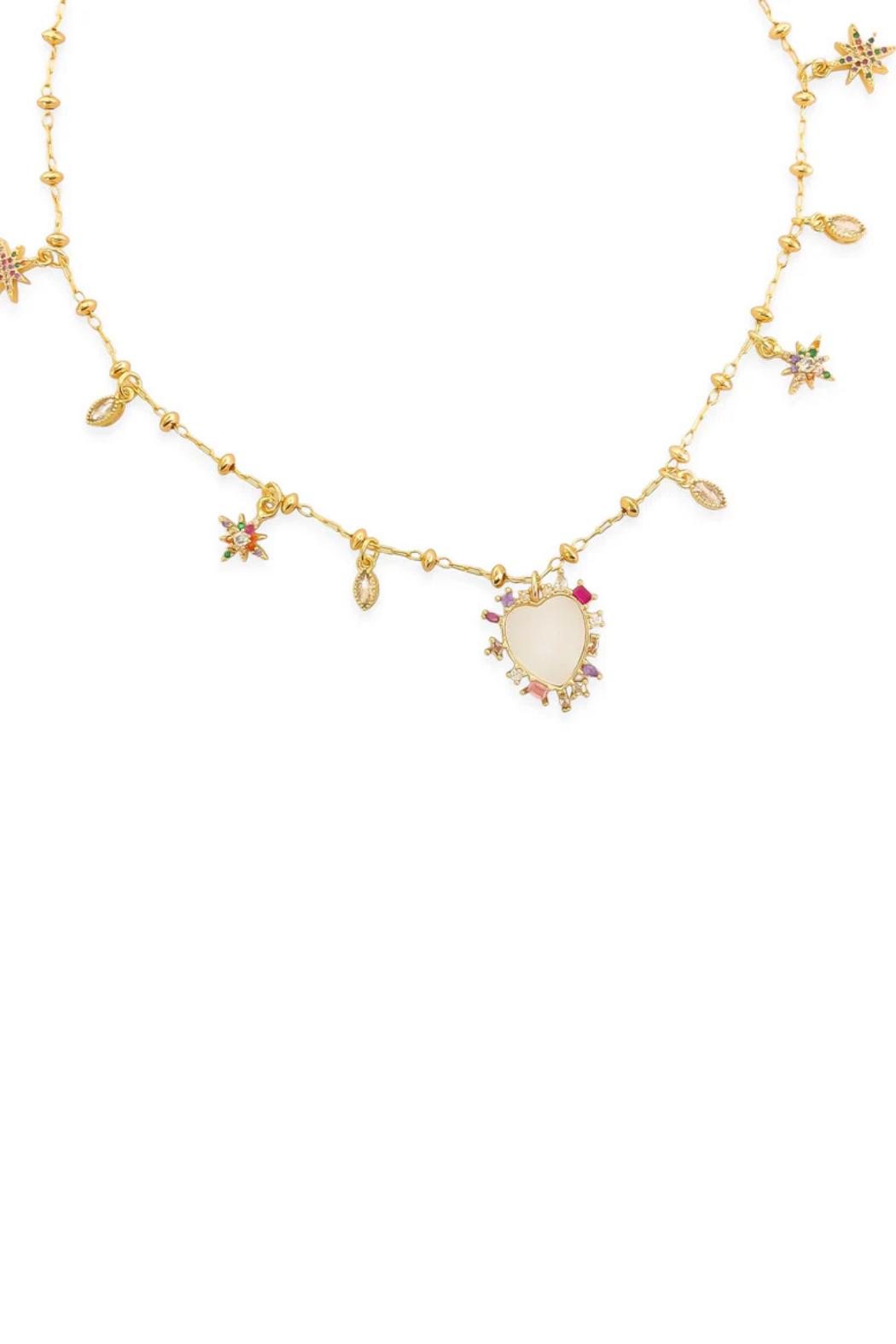 Heart Charm Necklace Product Image