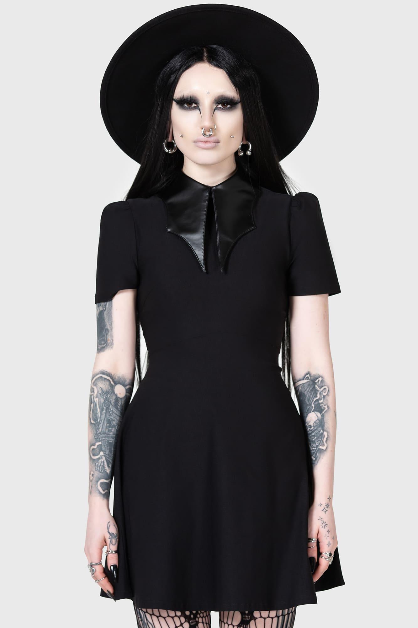 Chapel Collar Dress - Resurrect Female Product Image