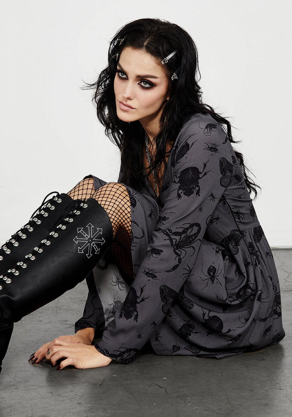 Parasite Smock Mini Dress Product Image