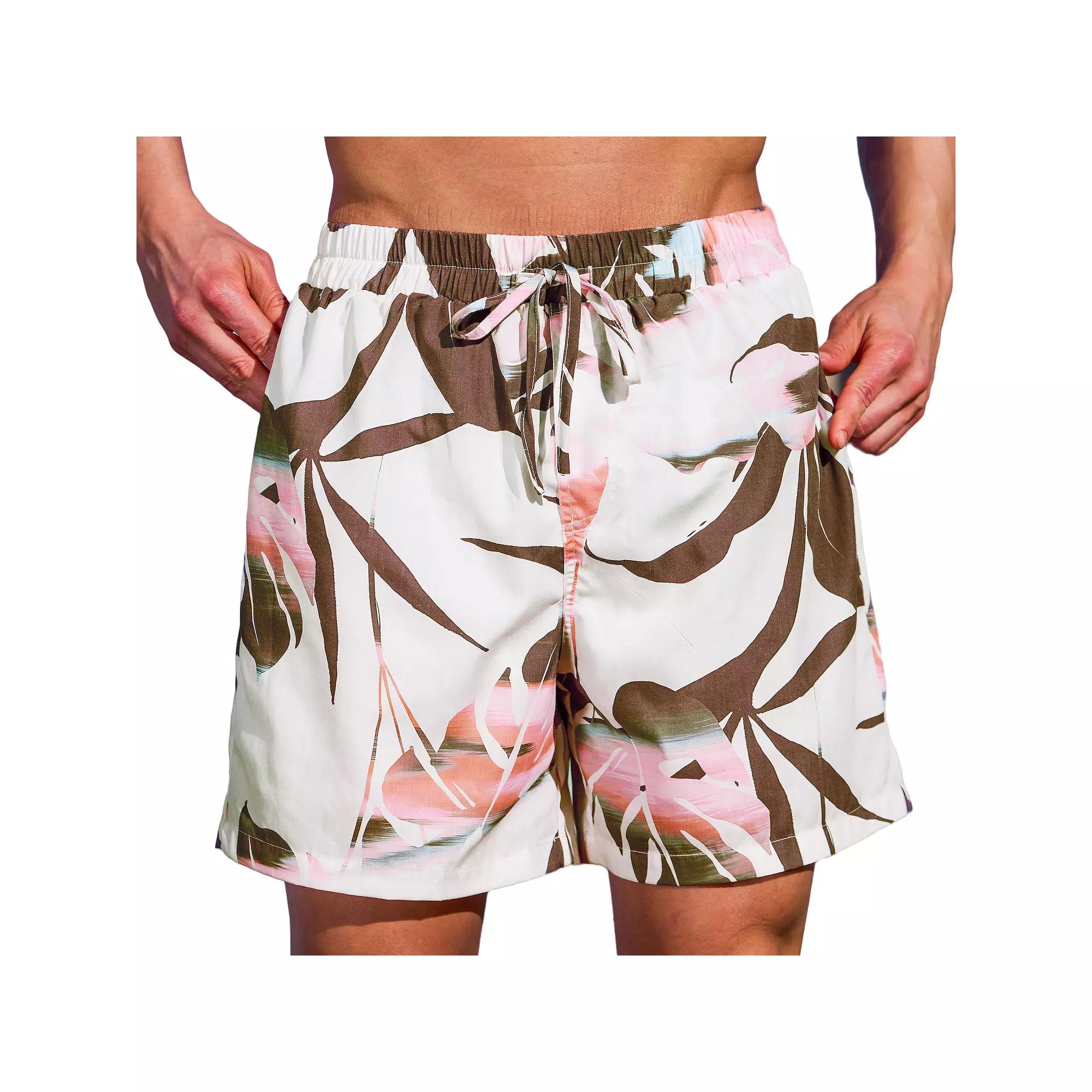 Mens Cupshe Sunset Palms 9 Board Shorts Product Image
