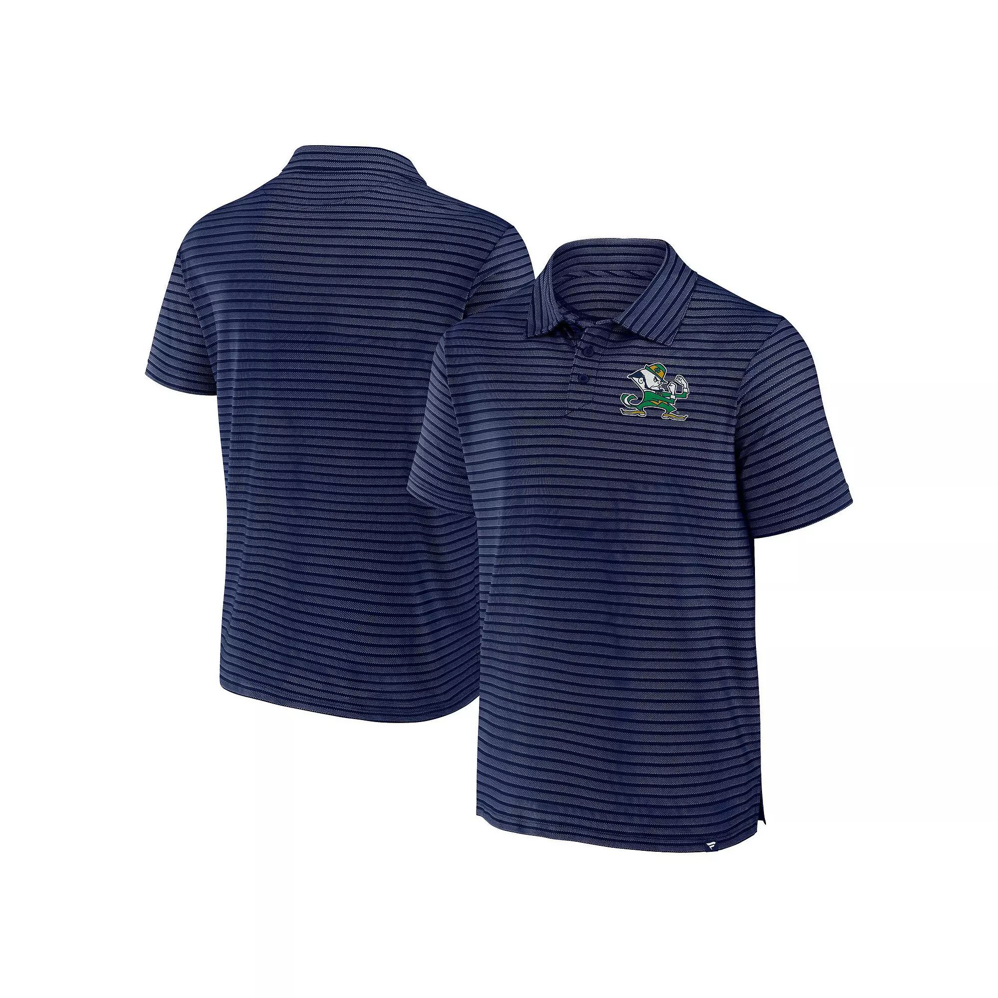 Men's Fanatics Navy Notre Dame Fighting Irish Victory Calls Stripe Polo, Size: Medium, Blue Product Image
