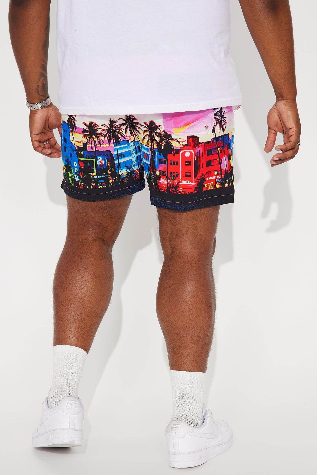 Miami City Swim Trunk - Pink Product Image