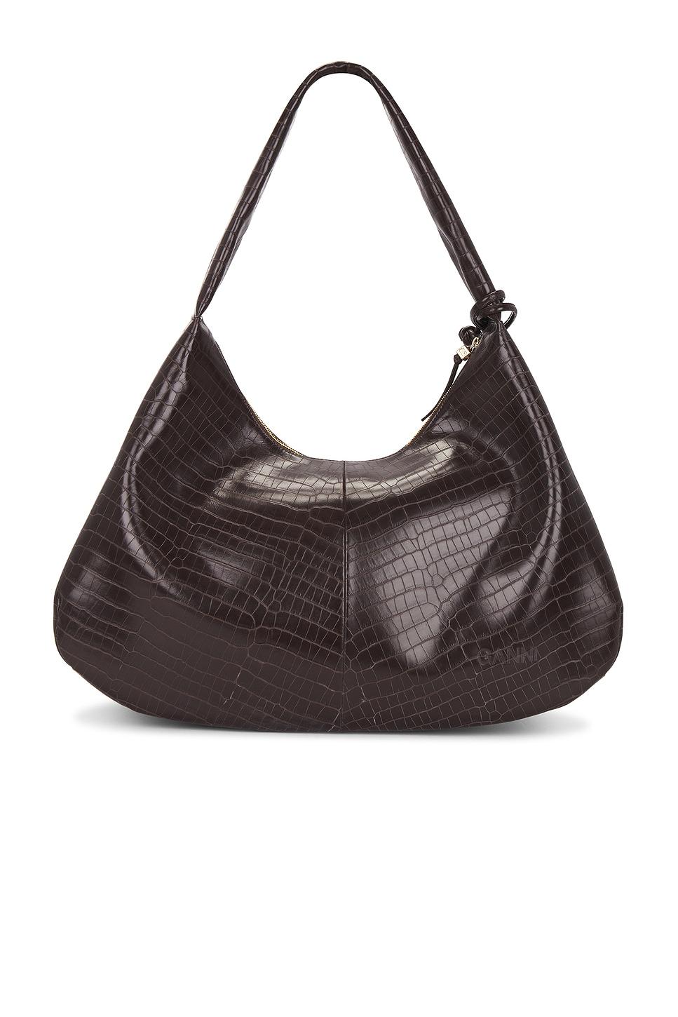 Ganni Bou Hobo XXL Croco Bag Ganni Product Image