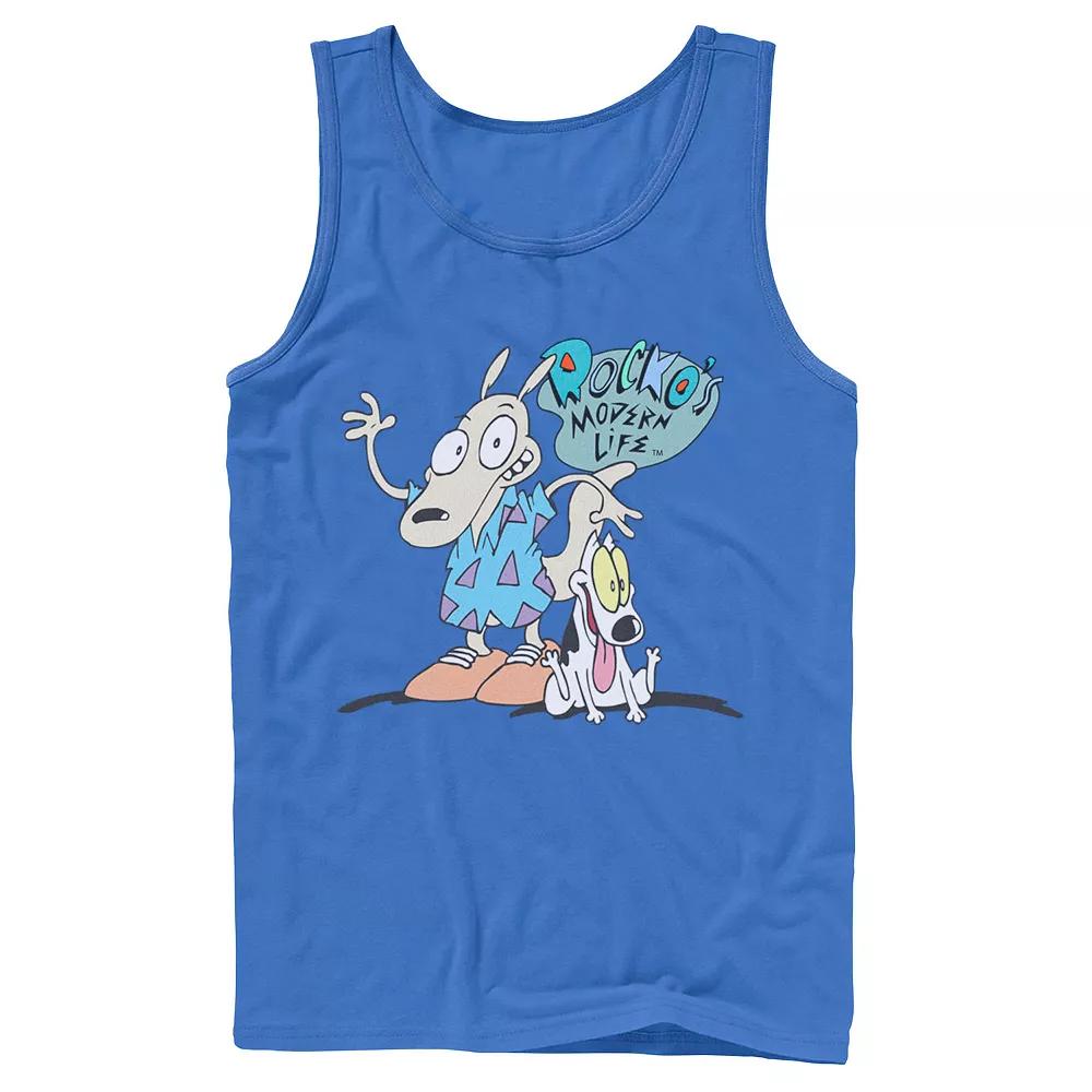 Men's Nickelodeon Rocko's Modern Life Show Intro Tank Top,  Product Image