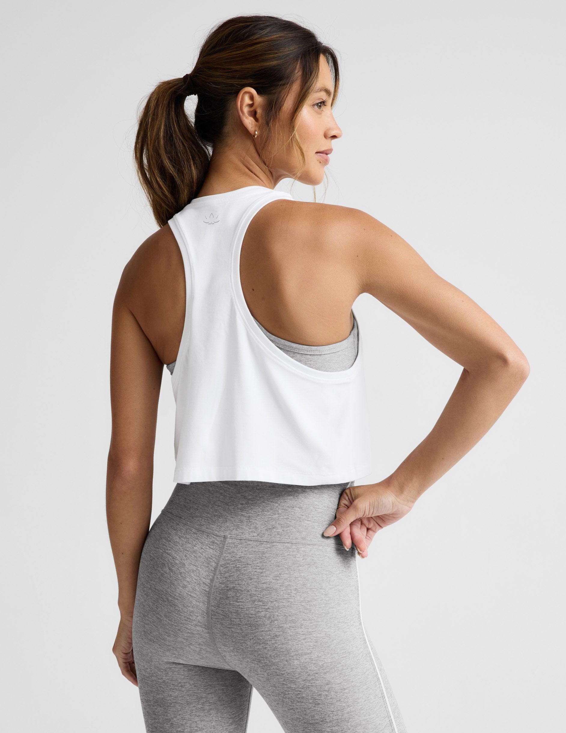 Featherweight Rebalance Racerback Cropped Tank Product Image
