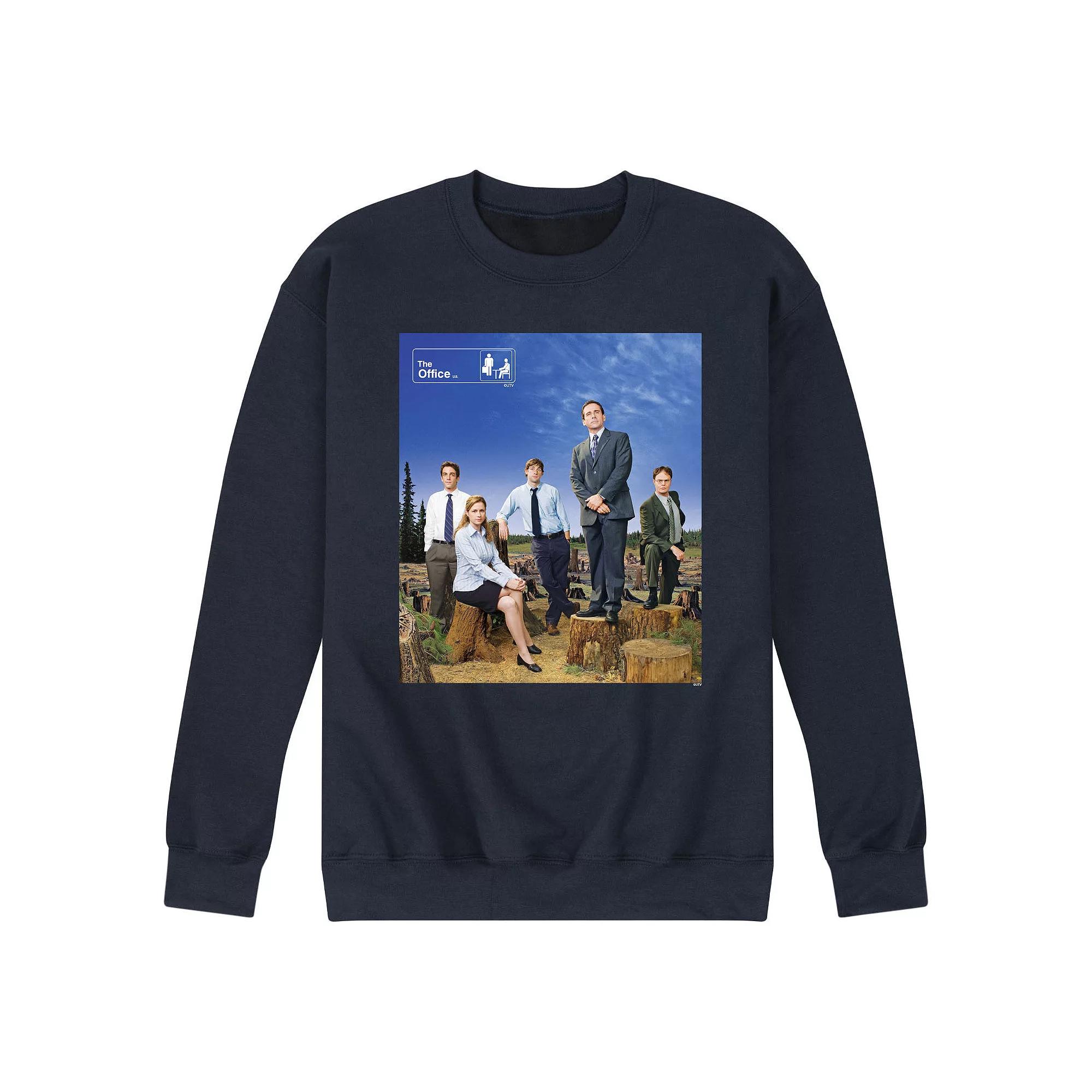 Men's The Office Cast Photo Sweatshirt,  Product Image