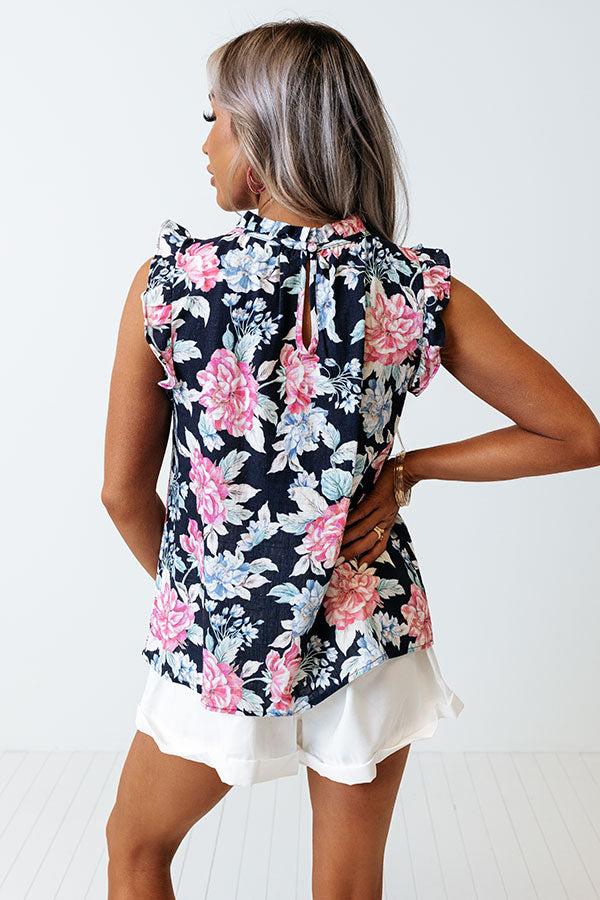 Stage Of Love Floral Shift Top Product Image