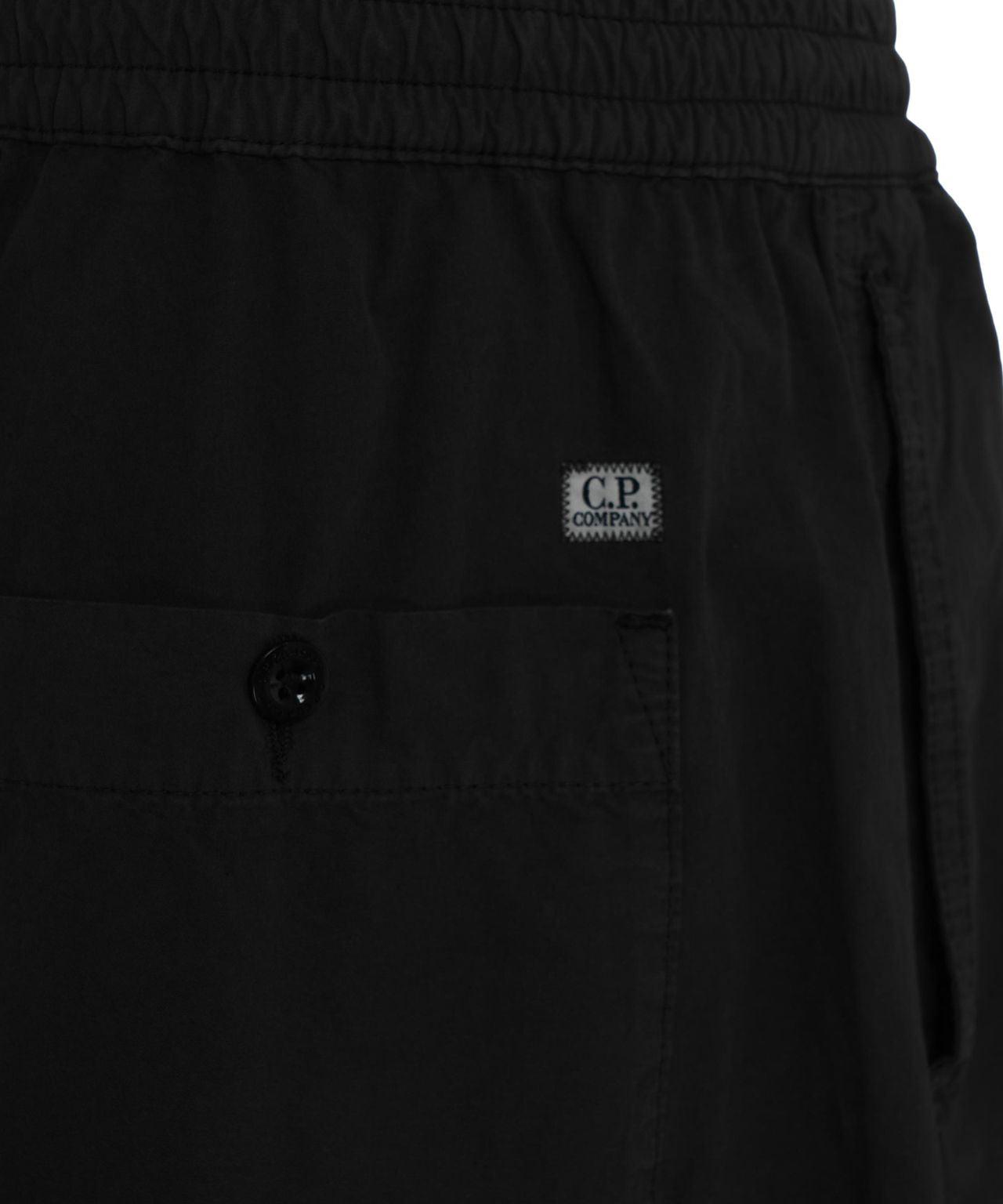Cargo pants with logo patch Product Image