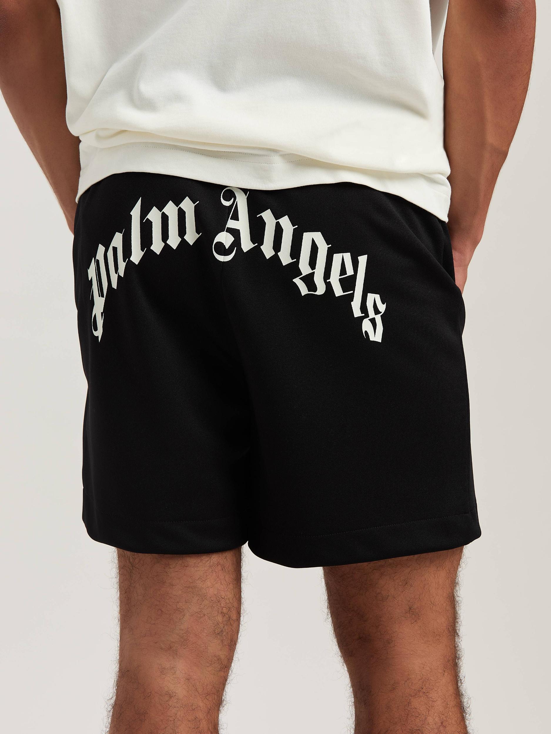 BACK CURVED LOGO TRACK SHORTS BLACK - OF Product Image