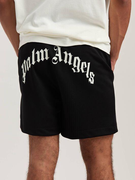 BACK CURVED LOGO TRACK SHORTS BLACK - OF Product Image