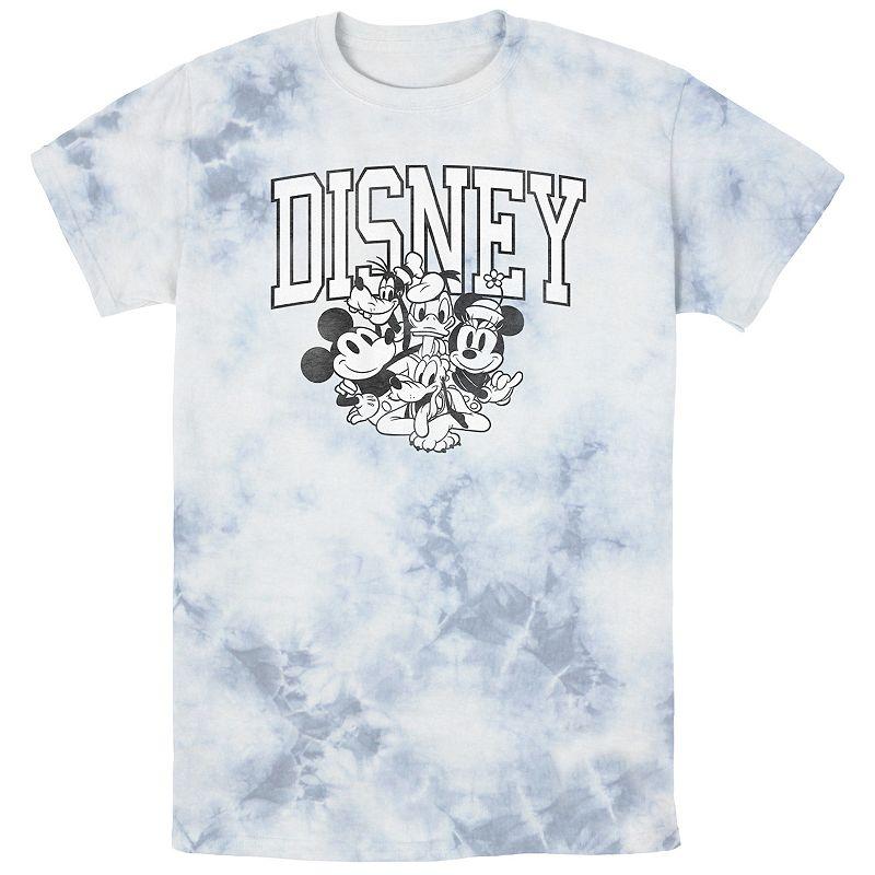 Men's Disney Mickey Mouse Group Bombard Wash Graphic Tee,  Product Image